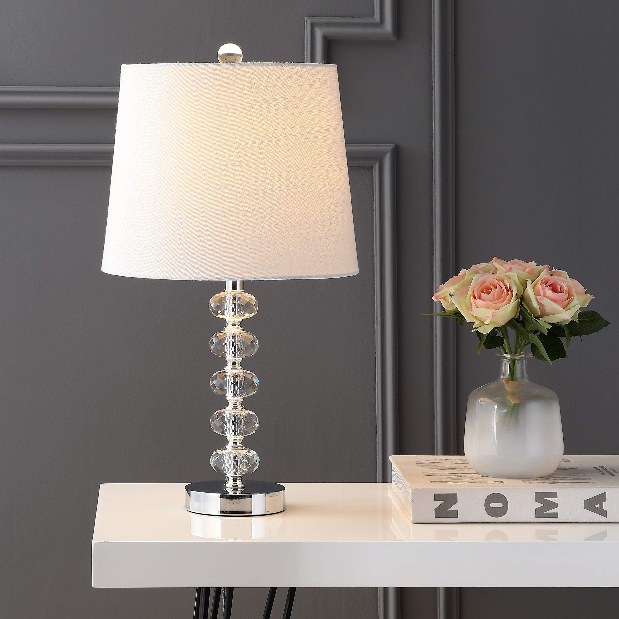 JONATHAN Y JYL5038A-SET2 Set of 2 Modern LED Table Lamps - 22