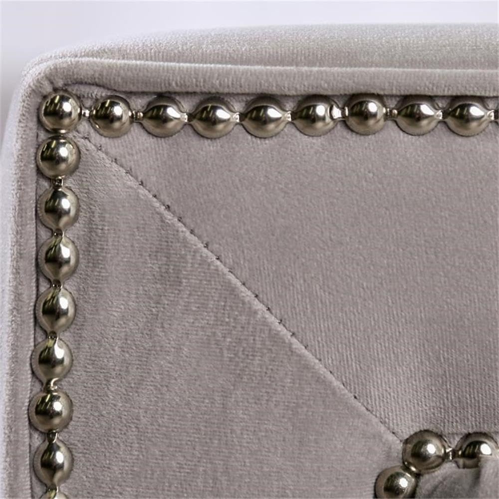 Furniture of America Youngquist Transitional Fabric Upholstered Sofa in Gray - Modern Living Room Couch for Home & Office Comfort