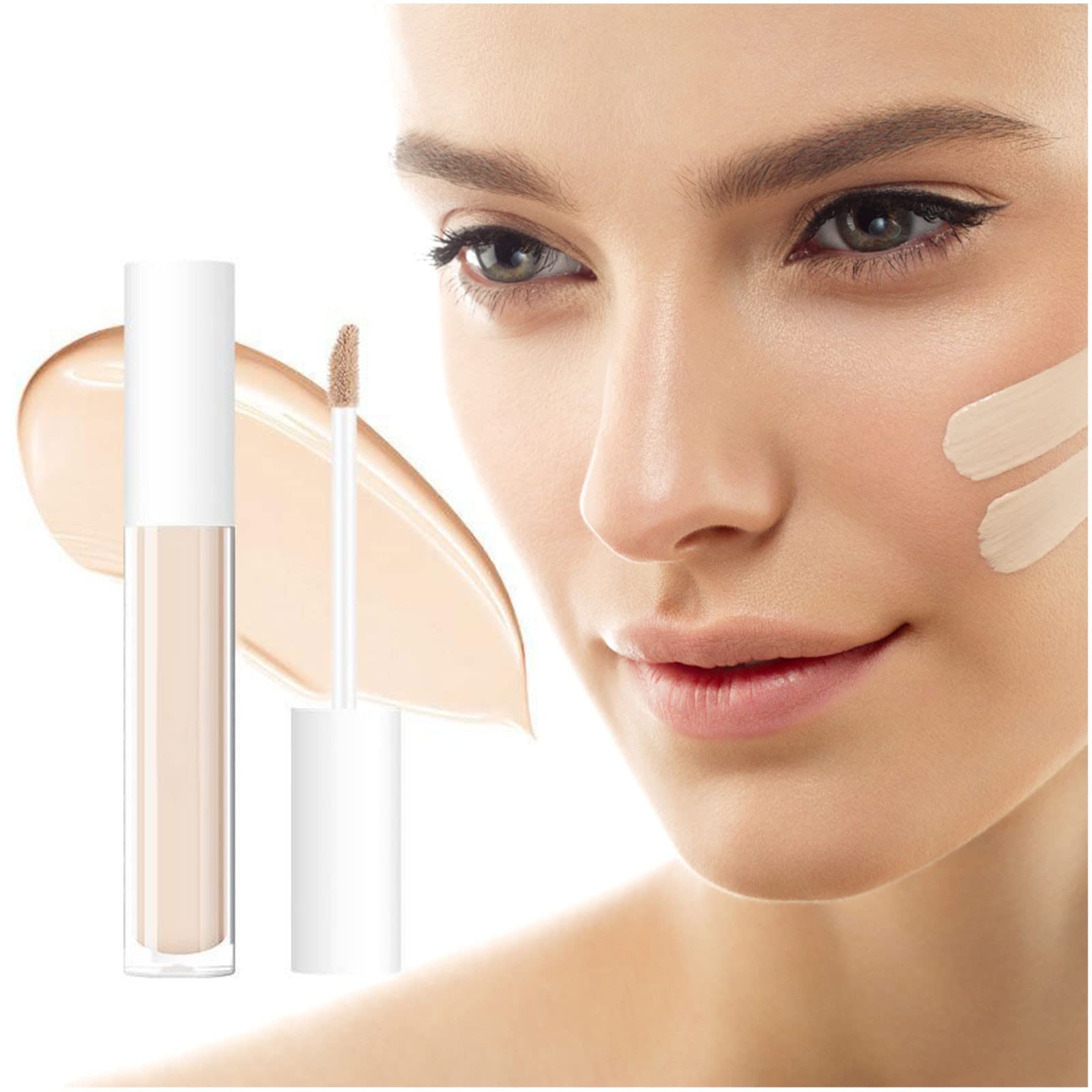 Best Full Coverage Concealer Stick for Dark Circles - Hydrating Under Eye Concealer Balm 2.5ml (Shade B, One Size) - Perfect for Daily Makeup, Dark Circle Correction & Natural-Looking Coverage