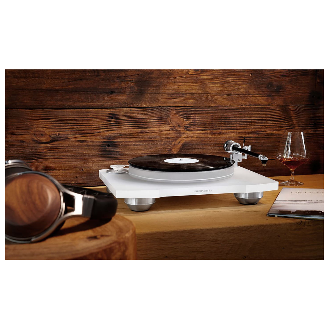 Marantz TT-15S1 Belt Drive Reference Turntable with Cartridge - Premium Vinyl Record Player for Audiophiles & Home Theater Systems
