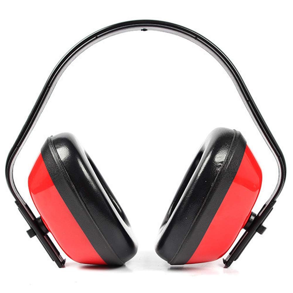 Noise Cancelling Ear Muffs - Adjustable Headband Ear Protection for Shooting, Construction & Concerts - Anti-Shock Hearing Protection Headphones with Comfortable Ear Pads