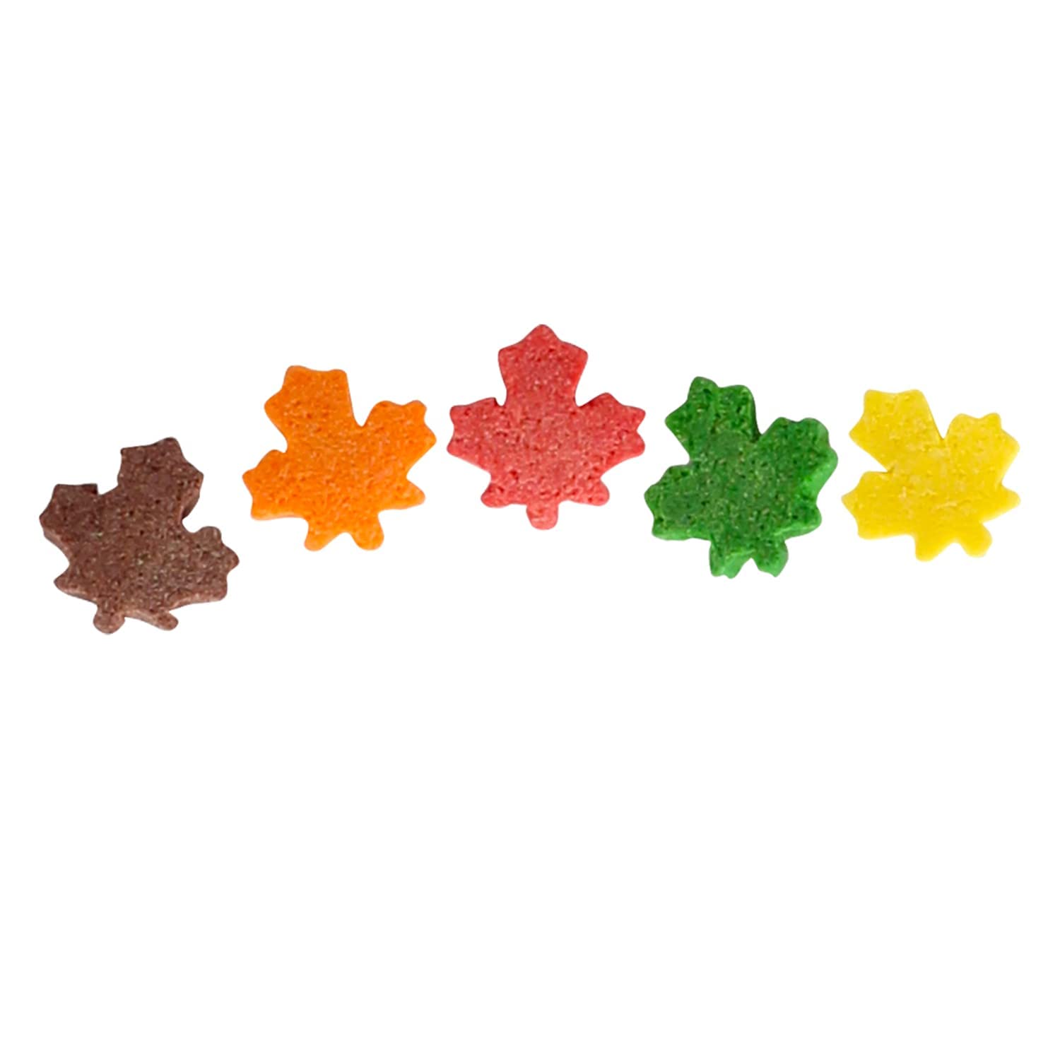 Fall Leaf Sprinkles 10 oz - Autumn Baking Decorations for Cupcakes, Cookies, Cakes - Thanksgiving & Halloween Party Supplies - Bulk Candy Sprinkles for Dessert Decorating, DIY Crafts, and Seasonal Treats