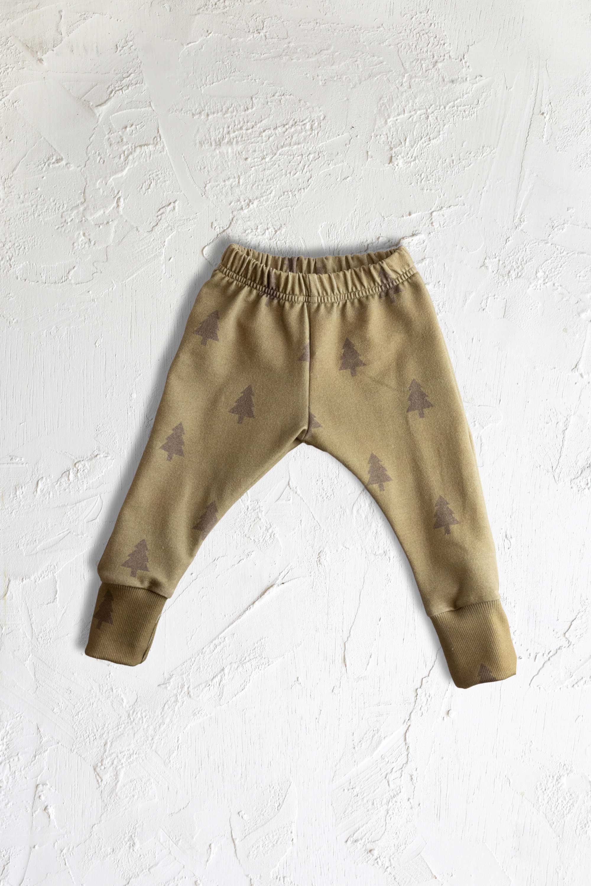 Organic Modern Pine Sweatpants for Women - Soft Comfortable Lounge Pants - Perfect for Yoga, Running, and Relaxing at Home