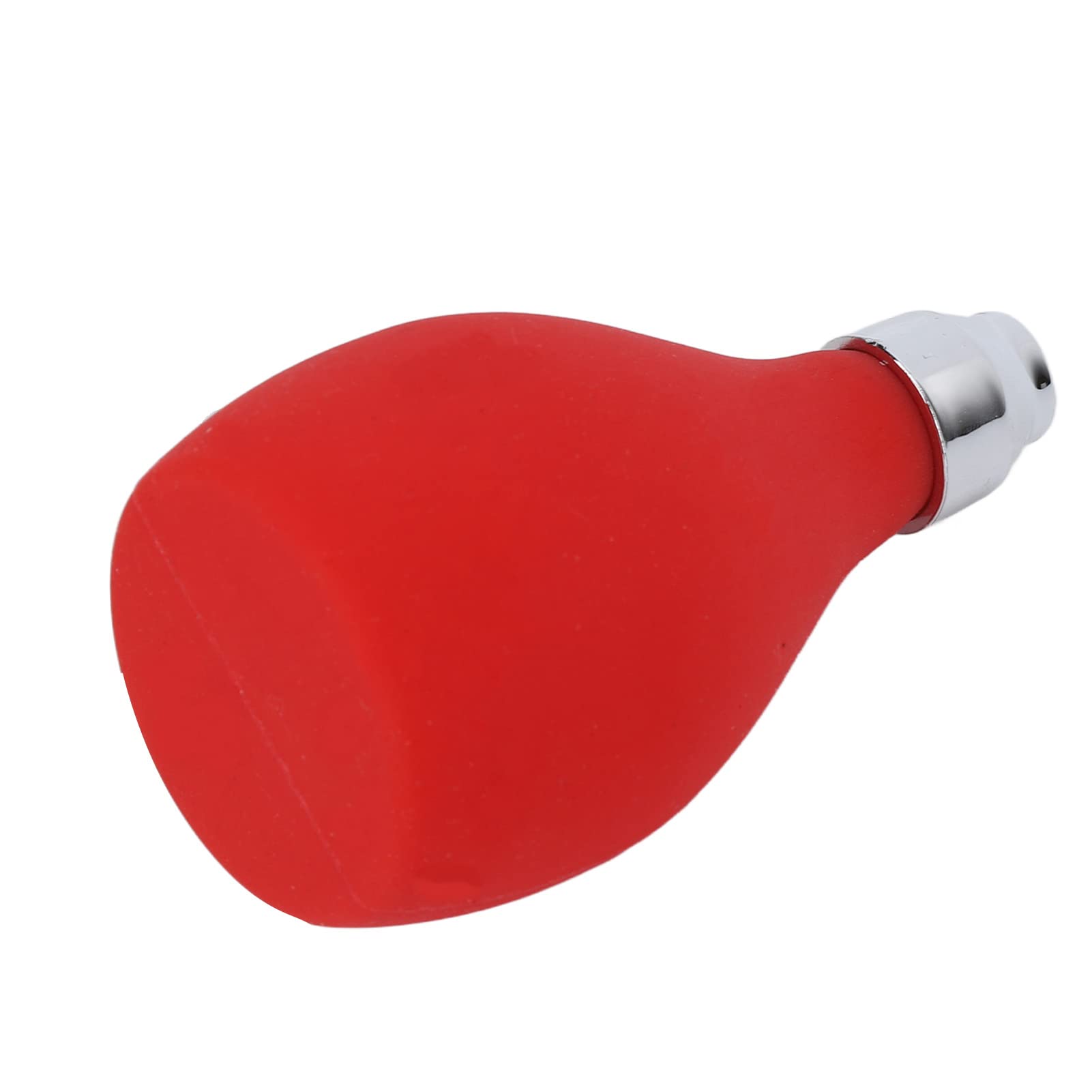 Refillable Hair Fiber Powder Blower - Empty Spray Bottle for Talcum, Prickly Heat & Styling Powder - Silicone Squeeze Applicator (Red) | Perfect for Hair Styling, Baby Care & Makeup Touch-Ups
