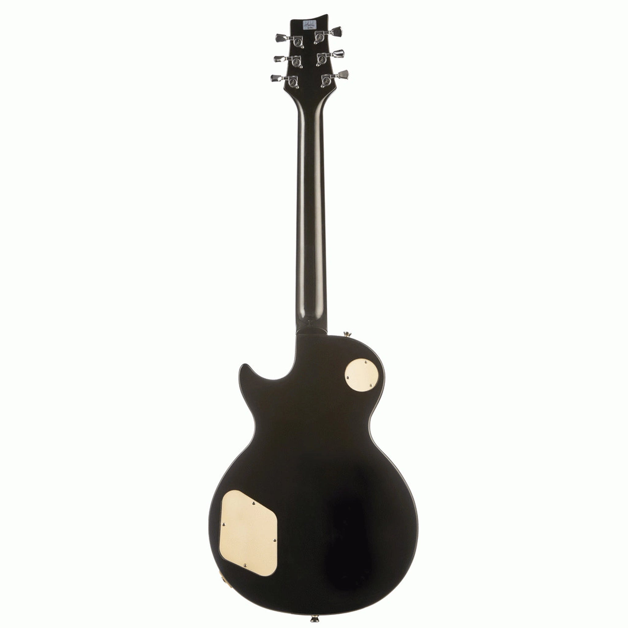Ashton AGL343BK LP Shape Electric Guitar - Solid Body, Mahogany, Black Finish | Perfect for Rock, Blues & Stage Performances