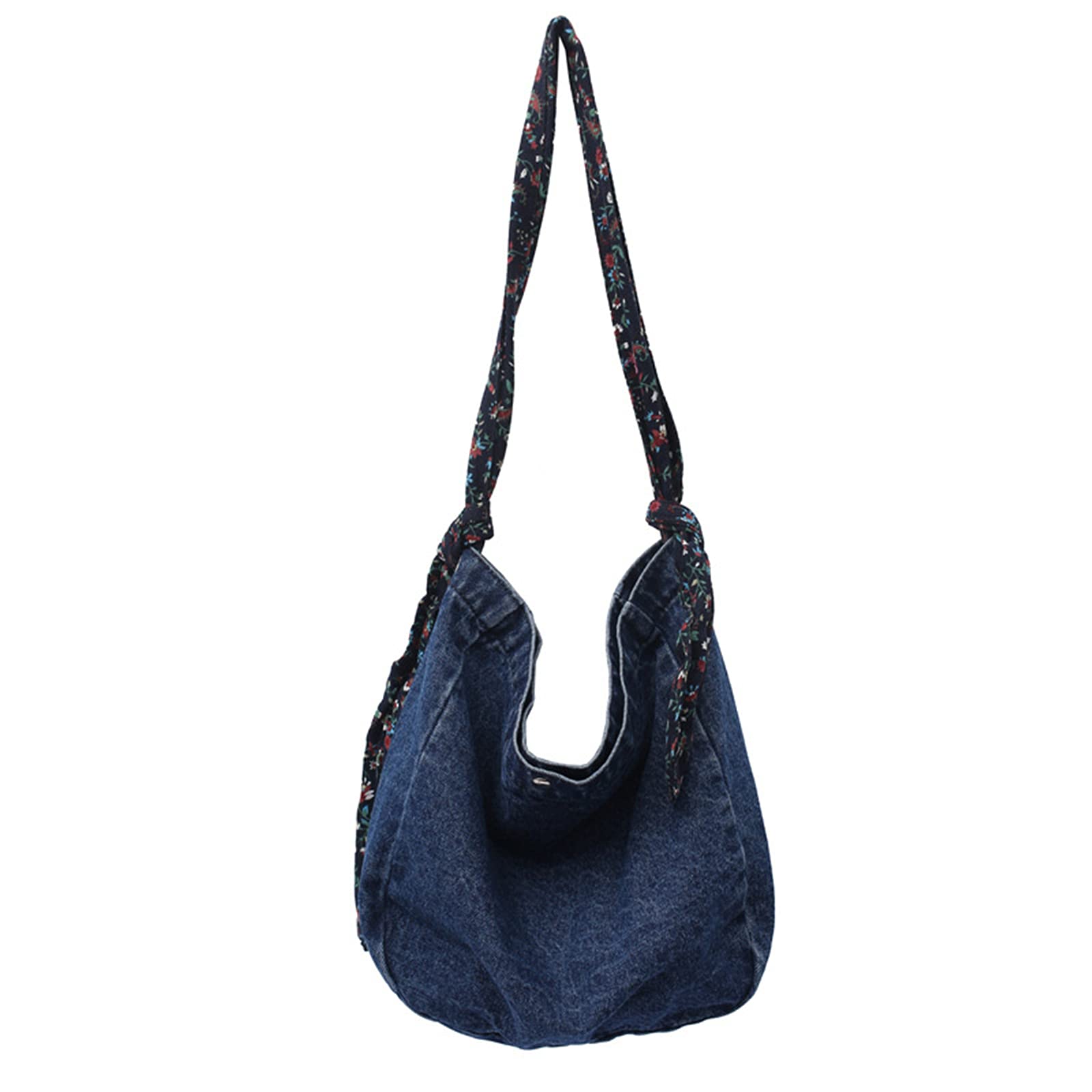 Stylish Women's Denim Tote Bag - Fashionable Shoulder & Crossbody Handbag for Casual, School, Work & Beach | Perfect for Everyday Use, Shopping & Travel