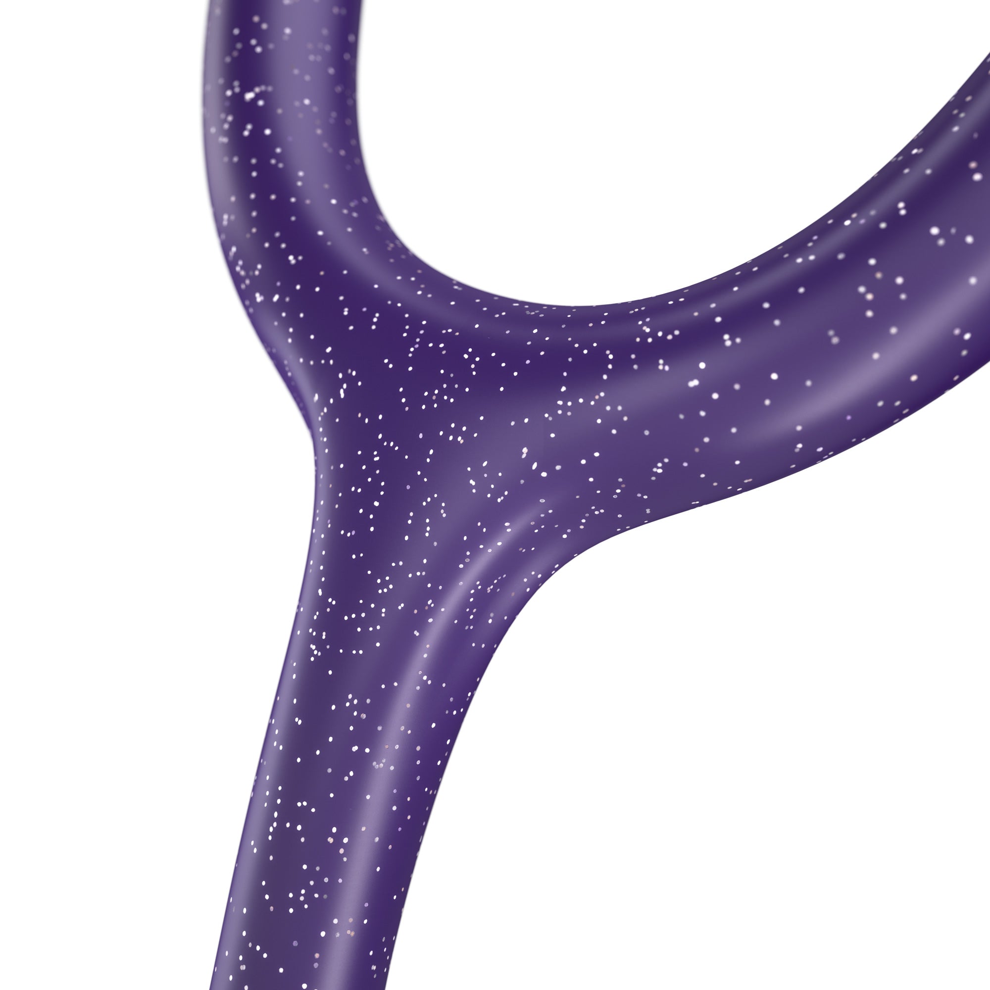 ProCardial® Titanium Cardiology Stethoscope - Purple Glitter/Kaleidoscope Design | Premium Medical Stethoscope for Doctors, Nurses & Healthcare Professionals | Ideal for Cardiac Exams, Patient Monitoring & Clinical Use