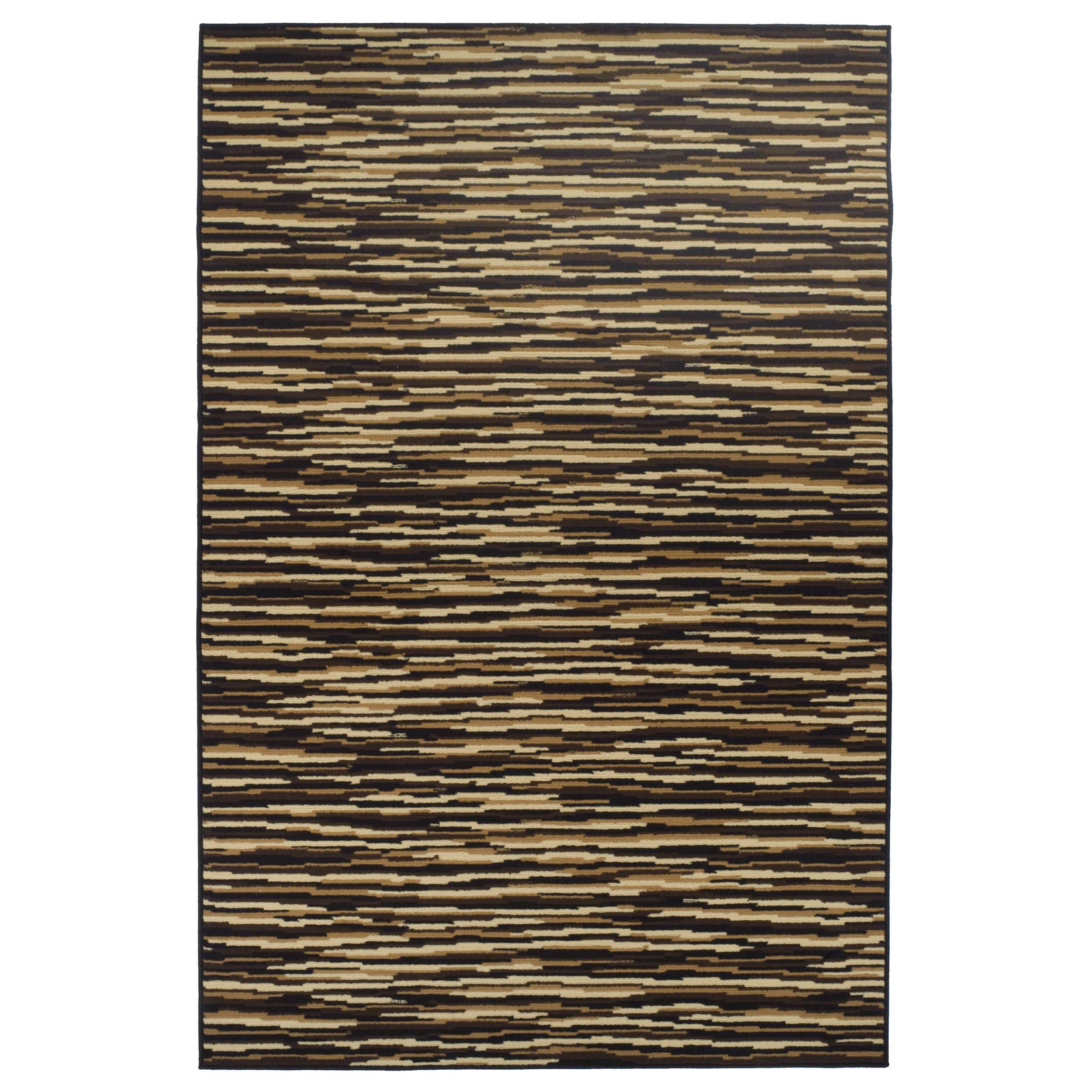 Horizons Modern Abstract Striped Area Rug - Non-Slip Indoor Runner for Living Room, Bedroom, Hallway | Soft & Durable Home Decor