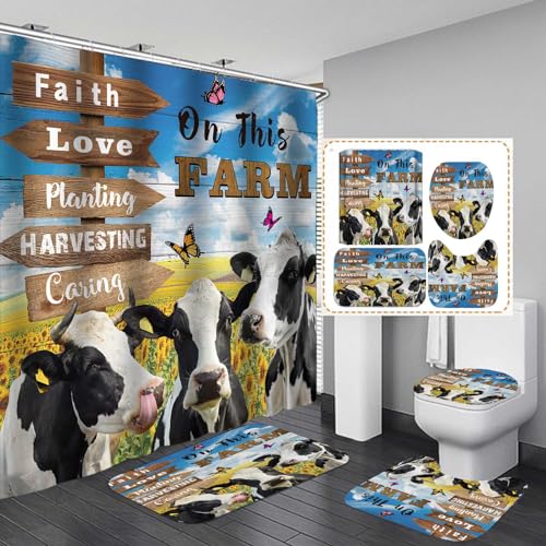 Cows & Sunflowers