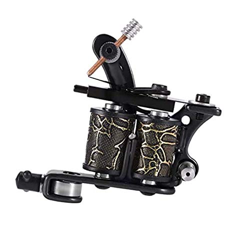 Professional VASADIGITL Coil Tattoo Machine Gun - Tattoo Motor for Shading & Lining - Ideal for Beginners & Artists - Perfect for Studio Work & Home Tattoo Practice - Black