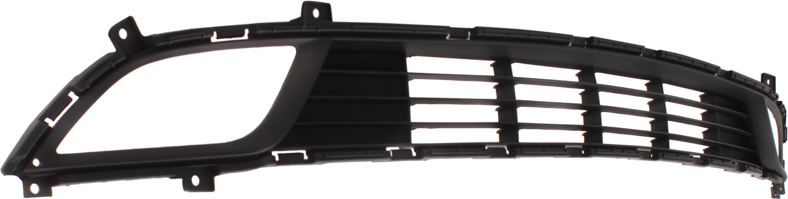 TE 17-18 Front Bumper Grille - Textured Dark Gray w/Pre-Collision System for Ford Trucks