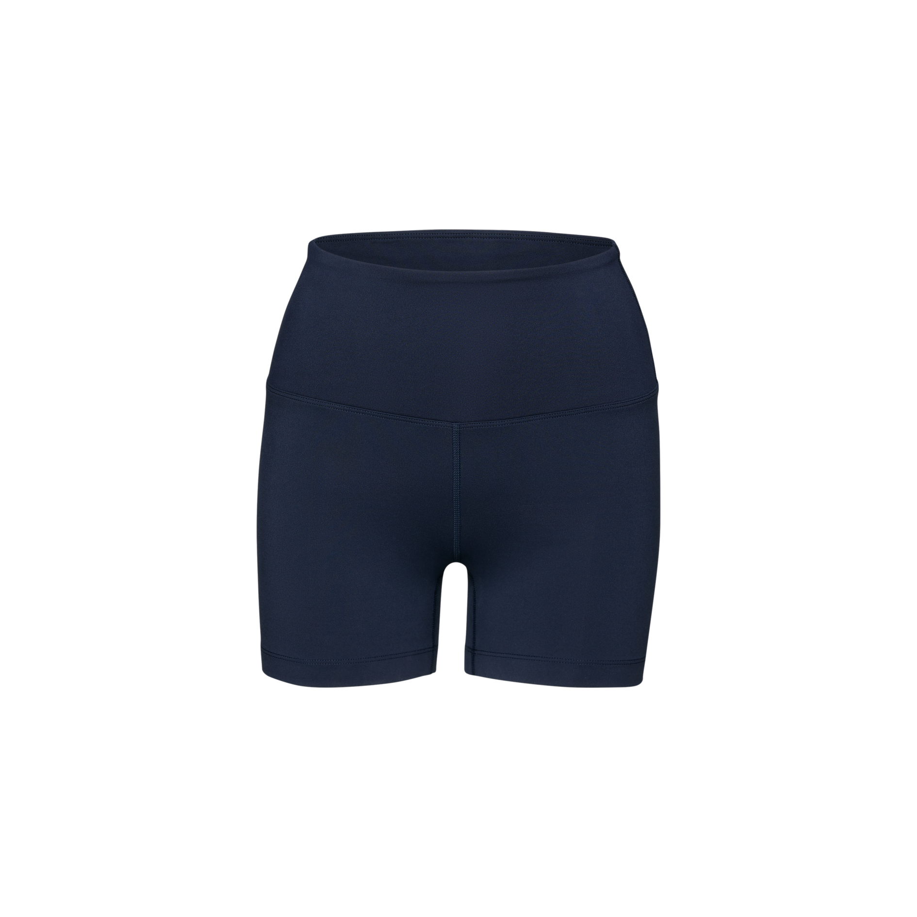 High Waisted Matte Shorts for Women - 4