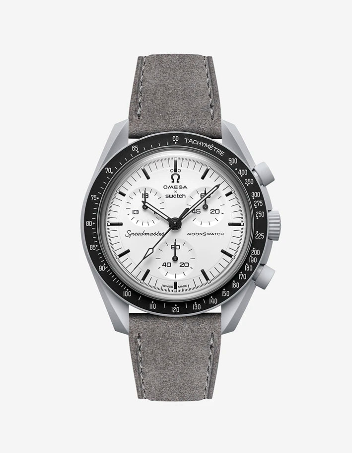 Premium Leather Watch Straps for Omega X Swatch MoonSwatch 1965 - Replacement Bands for Men & Women - Perfect for Casual, Business & Special Occasions