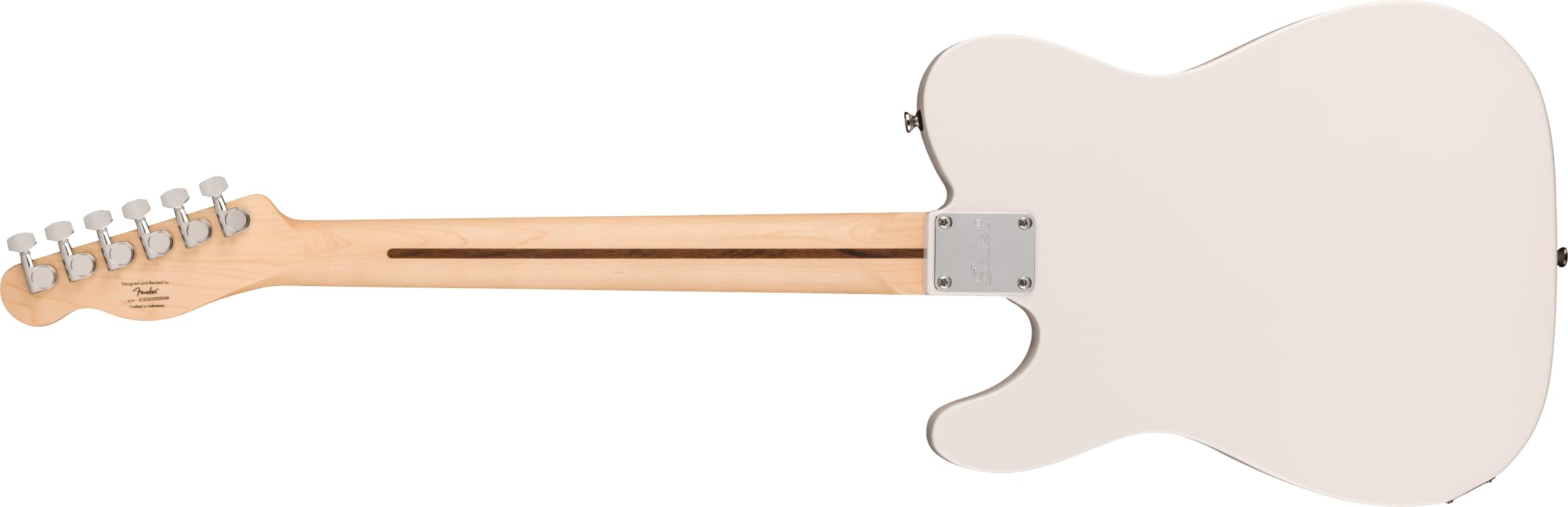 Squier 6 String Solid-Body Electric Guitar for Beginners & Professionals - Right-Handed Arctic White (0373553580) - Perfect for Rock, Blues & Live Performances