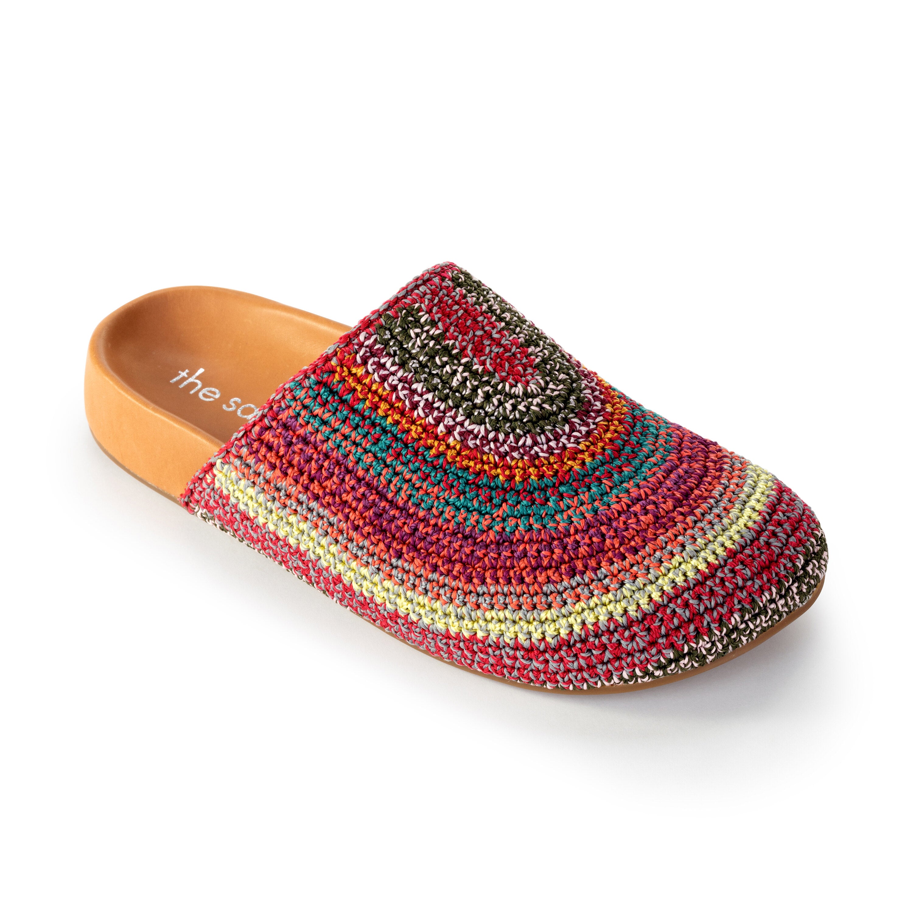 Bolinas Crochet Clogs for Women - Comfortable Handmade Summer Slide Sandals with Arch Support - Perfect for Beach, Pool, and Casual Outings