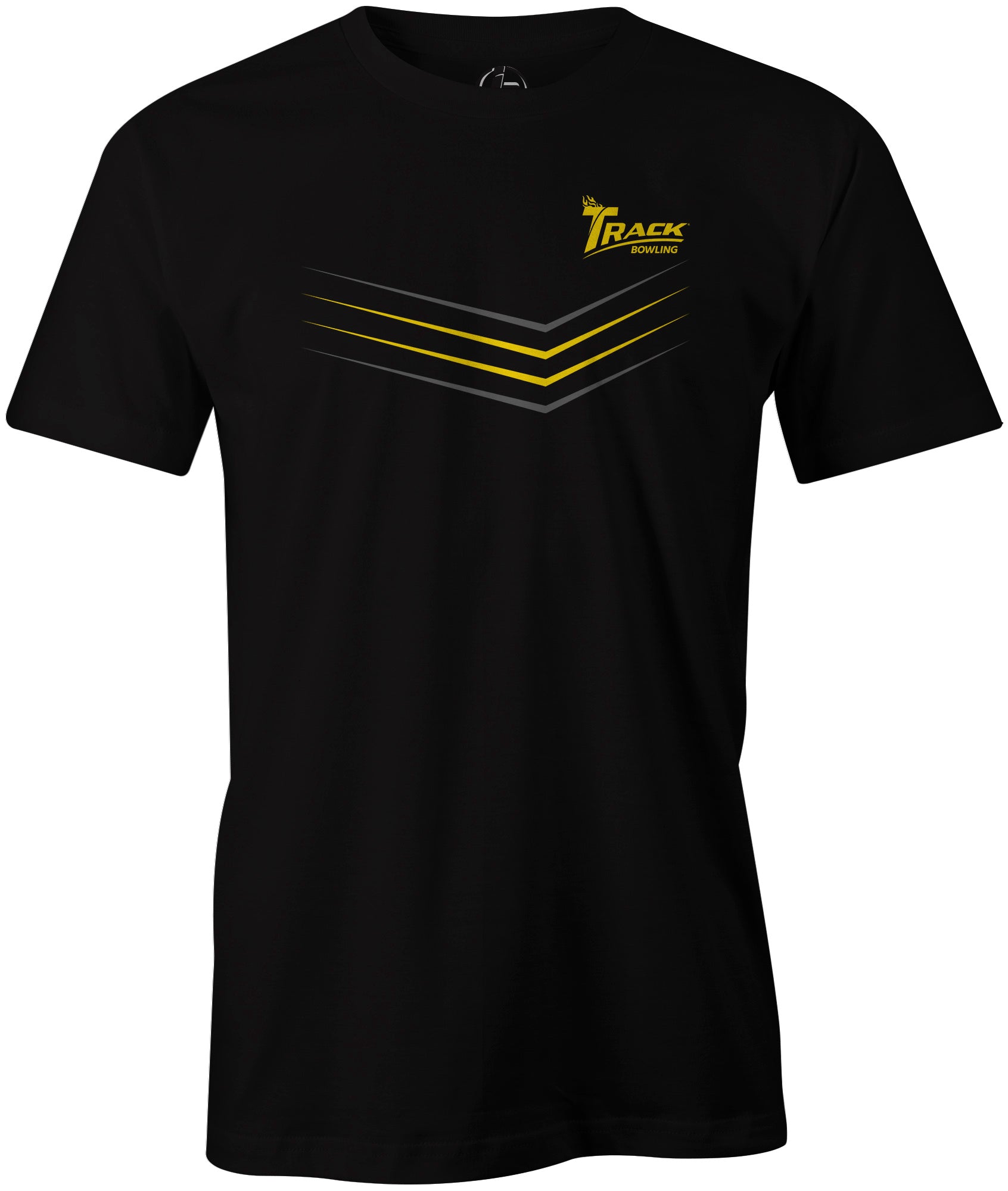 Track Sport Bowling T-Shirt - Comfortable Cotton Tee for Men & Women - Perfect for Bowling Leagues, Tournaments and Casual Wear