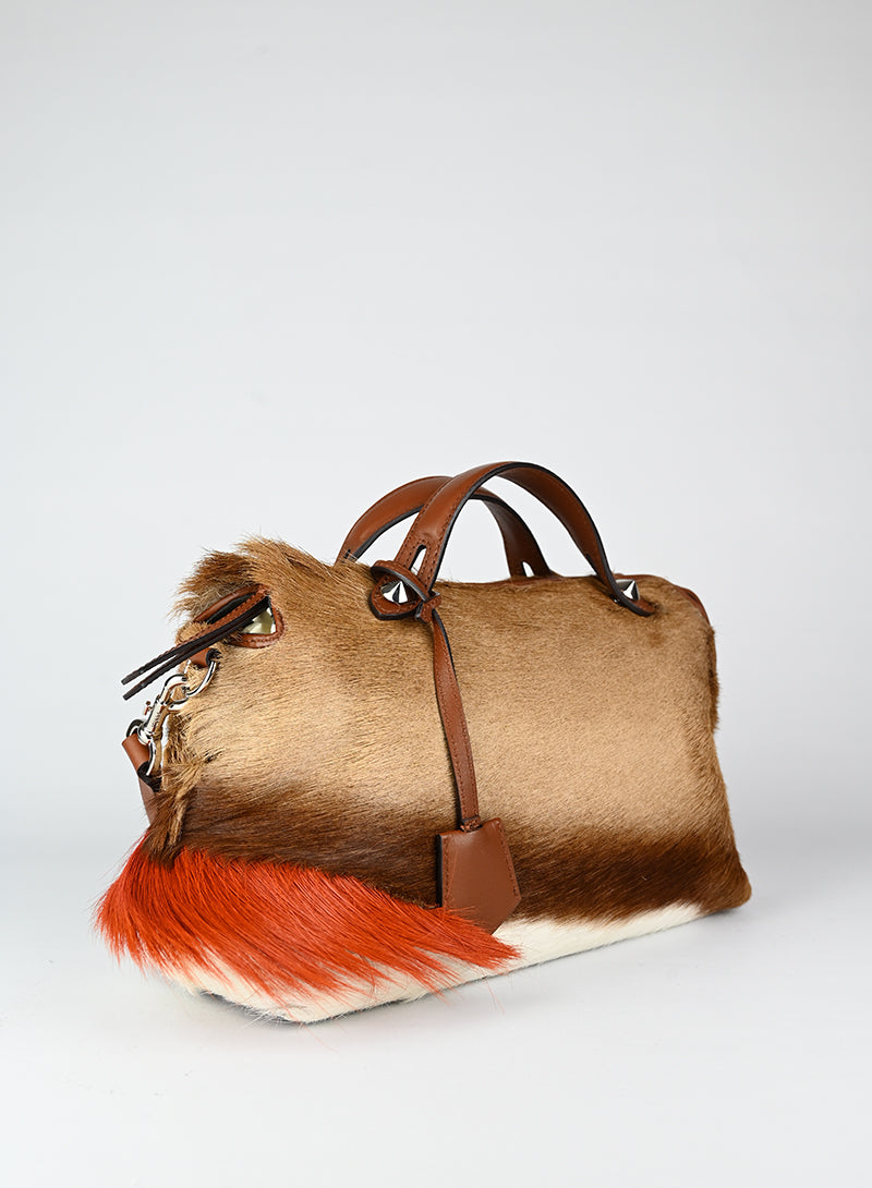 Fendi By the Way Handbag in Hazel Brown - Luxury Leather Tote Bag for Women, Perfect for Work, Travel and Everyday Use