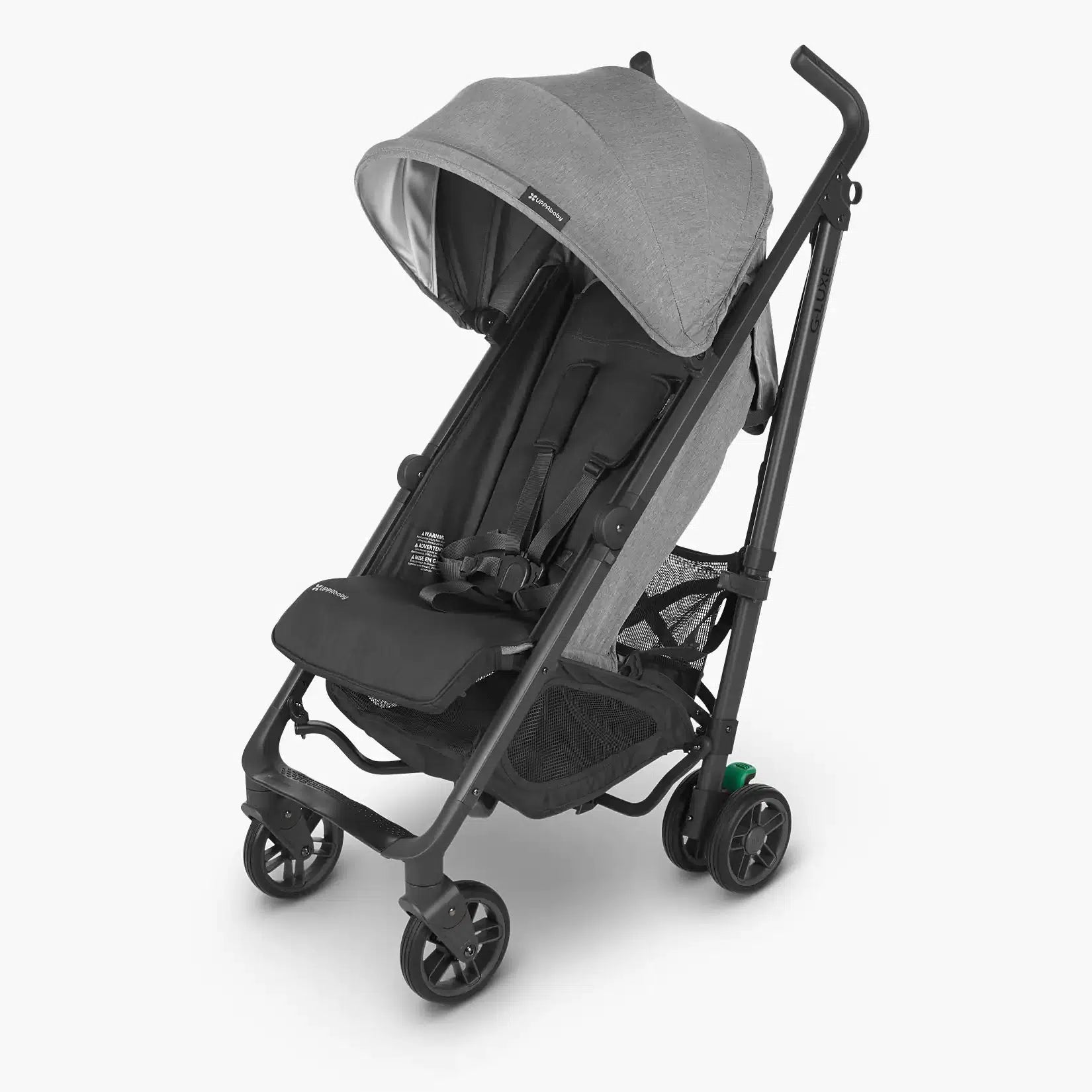 UPPAbaby G-Luxe Lightweight Umbrella Stroller - Greyson | Compact & Durable Travel Stroller for Toddlers | Perfect for Shopping, Travel, and Everyday Use