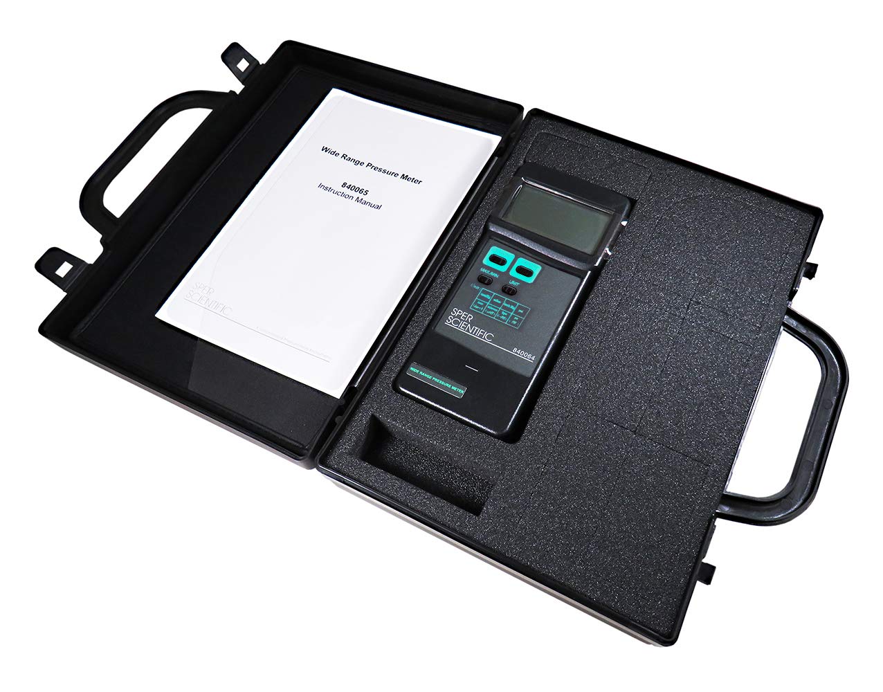 Sper Scientific Handheld Vacuum Meter - Digital Air Pressure Gauge for HVAC, Automotive & Industrial Use | Portable Vacuum Tester for Labs, Refrigeration & AC Maintenance
