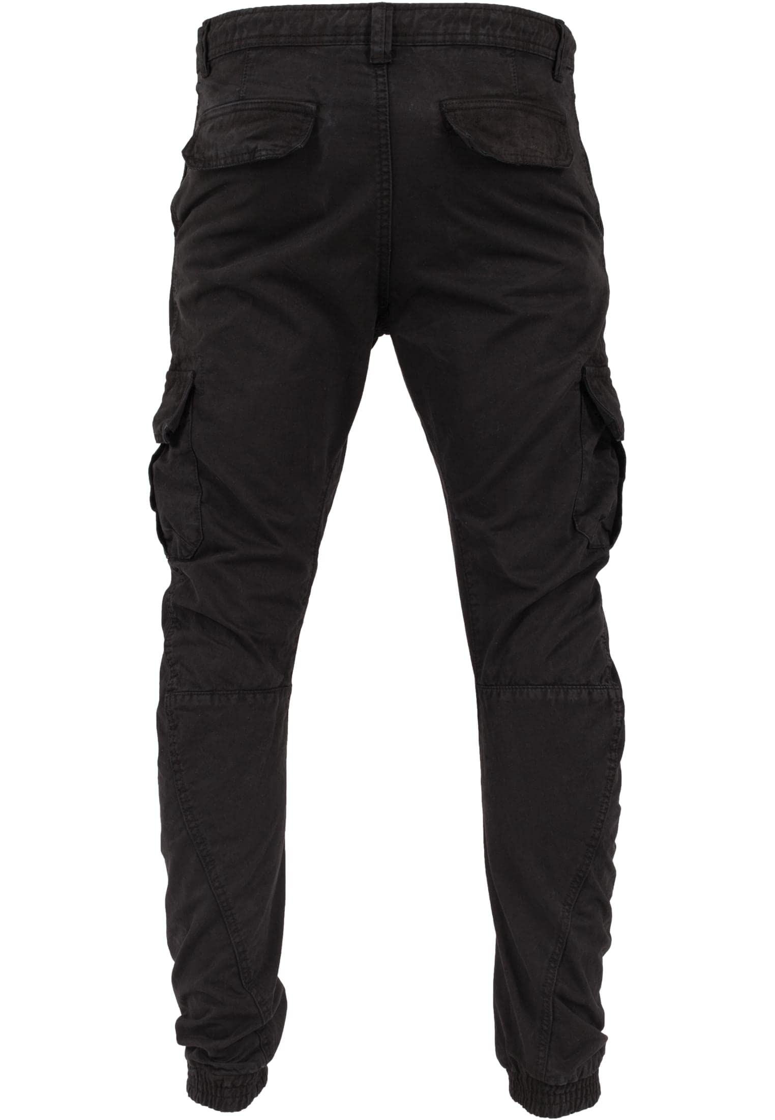 Men's Cargo Jogger Pants TB1268 - Black Large Size | Tactical Workout Pants for Hiking, Gym & Casual Wear