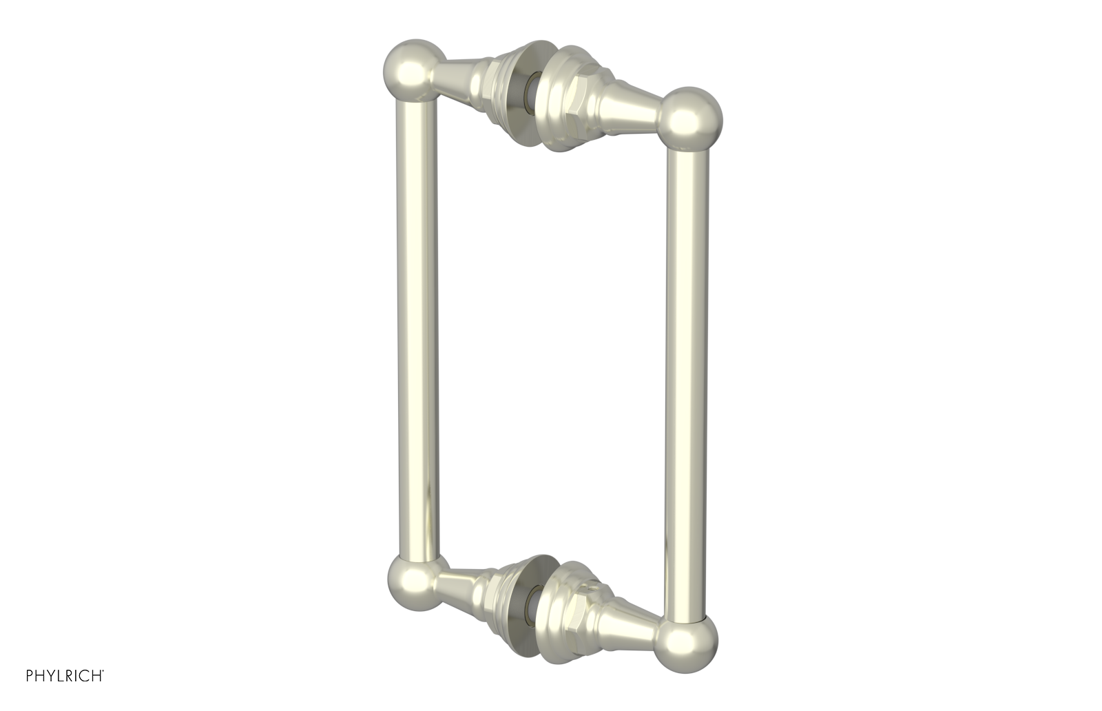 Hex Traditional 8 Double Sided Shower Pull 500 93 08 - Premium Bathroom Hardware for Easy Shower Door Operation - Perfect for Modern and Classic Bathroom Designs