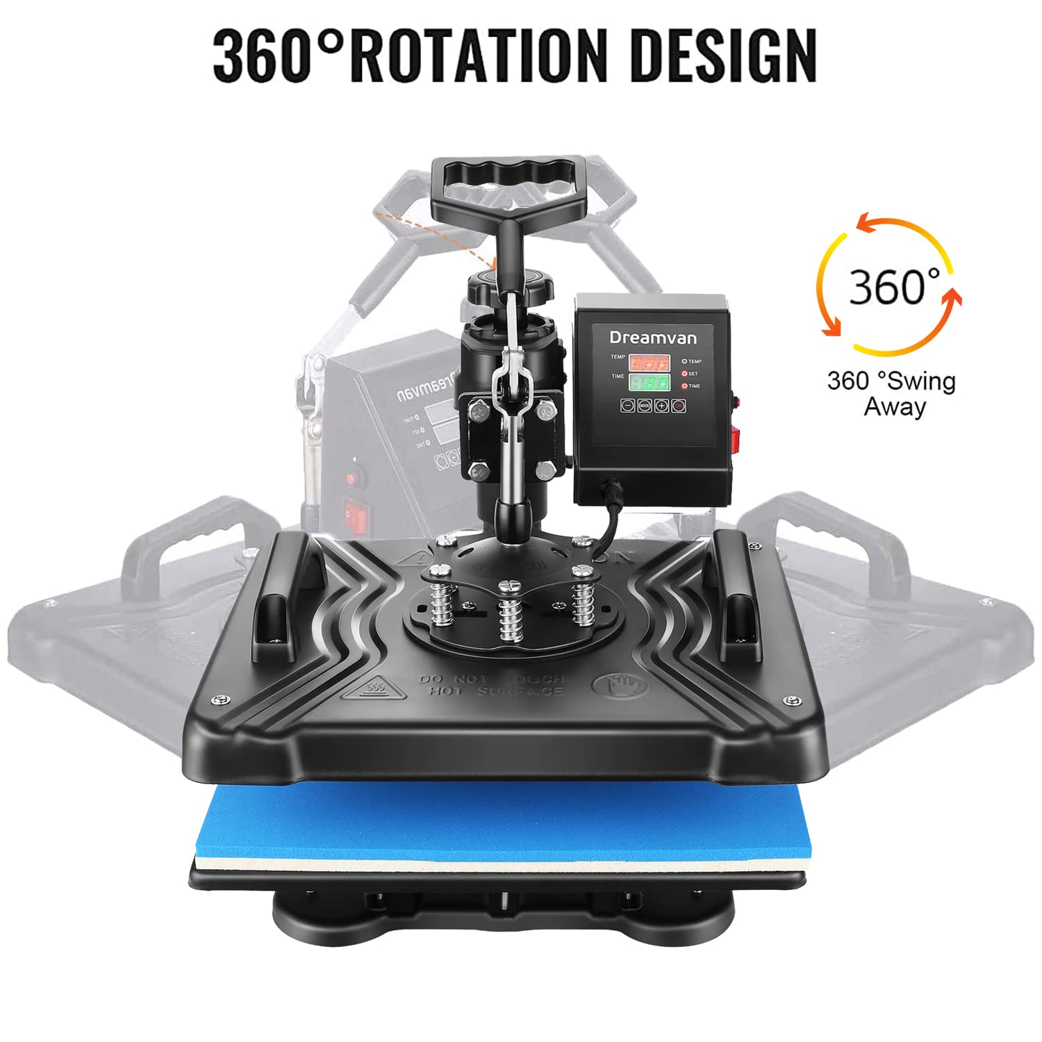 WHUBEFY 8-in-1 Multifunctional Heat Press Machine 15