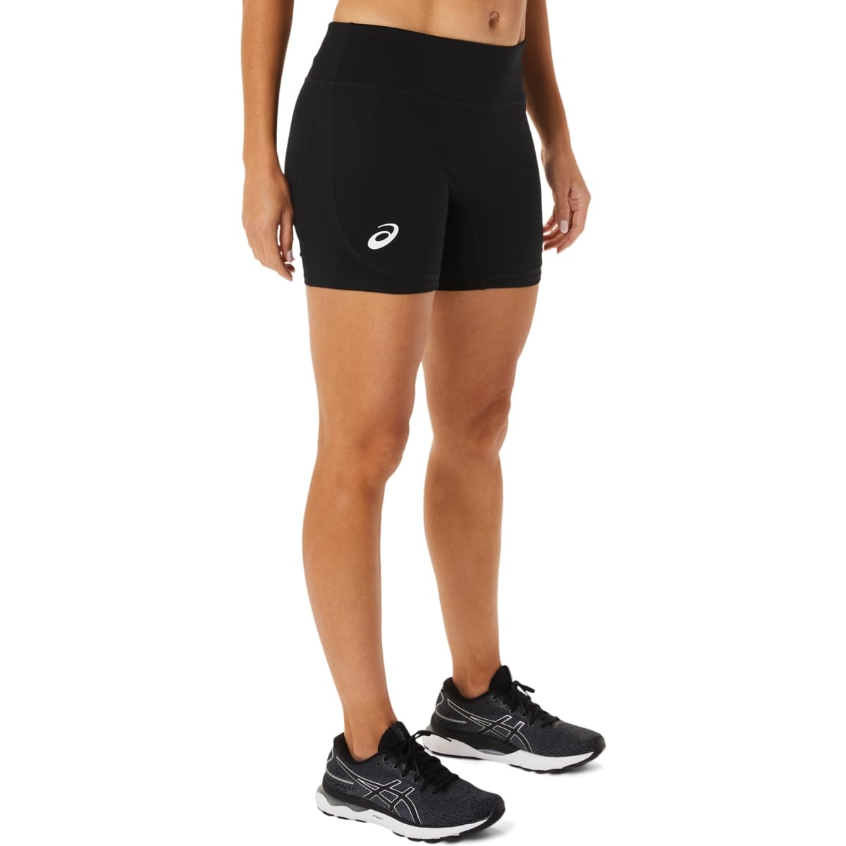 ASICS Women's CIRCUT 5-Inch Compression Shorts - Moisture-Wicking Workout Running Shorts for Yoga, Gym & Activewear