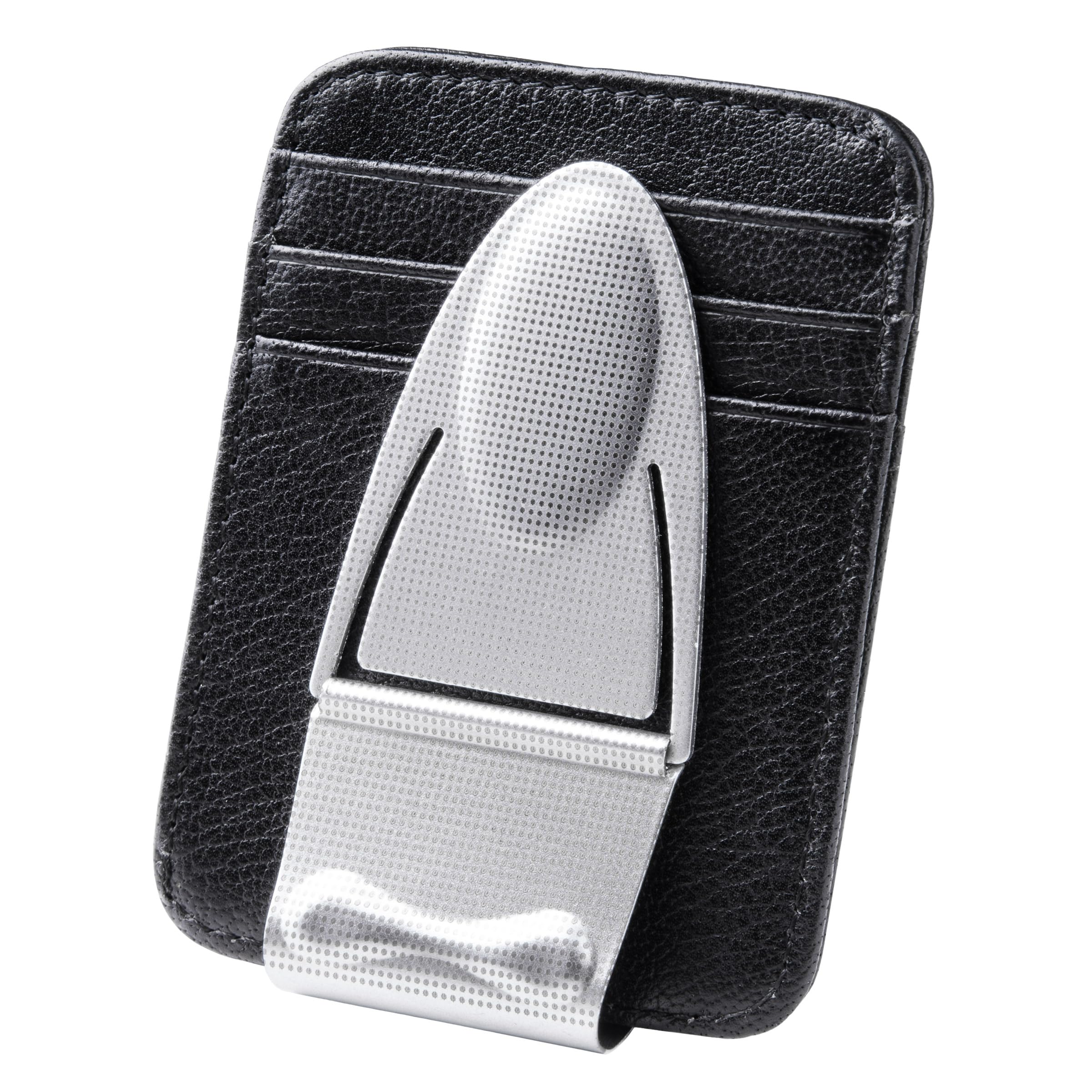 Geneva Silver Mesh Money Clip with Wallet - Stylish & Secure Cash Holder for Men & Women - Perfect for Everyday Use, Travel, and Gifts