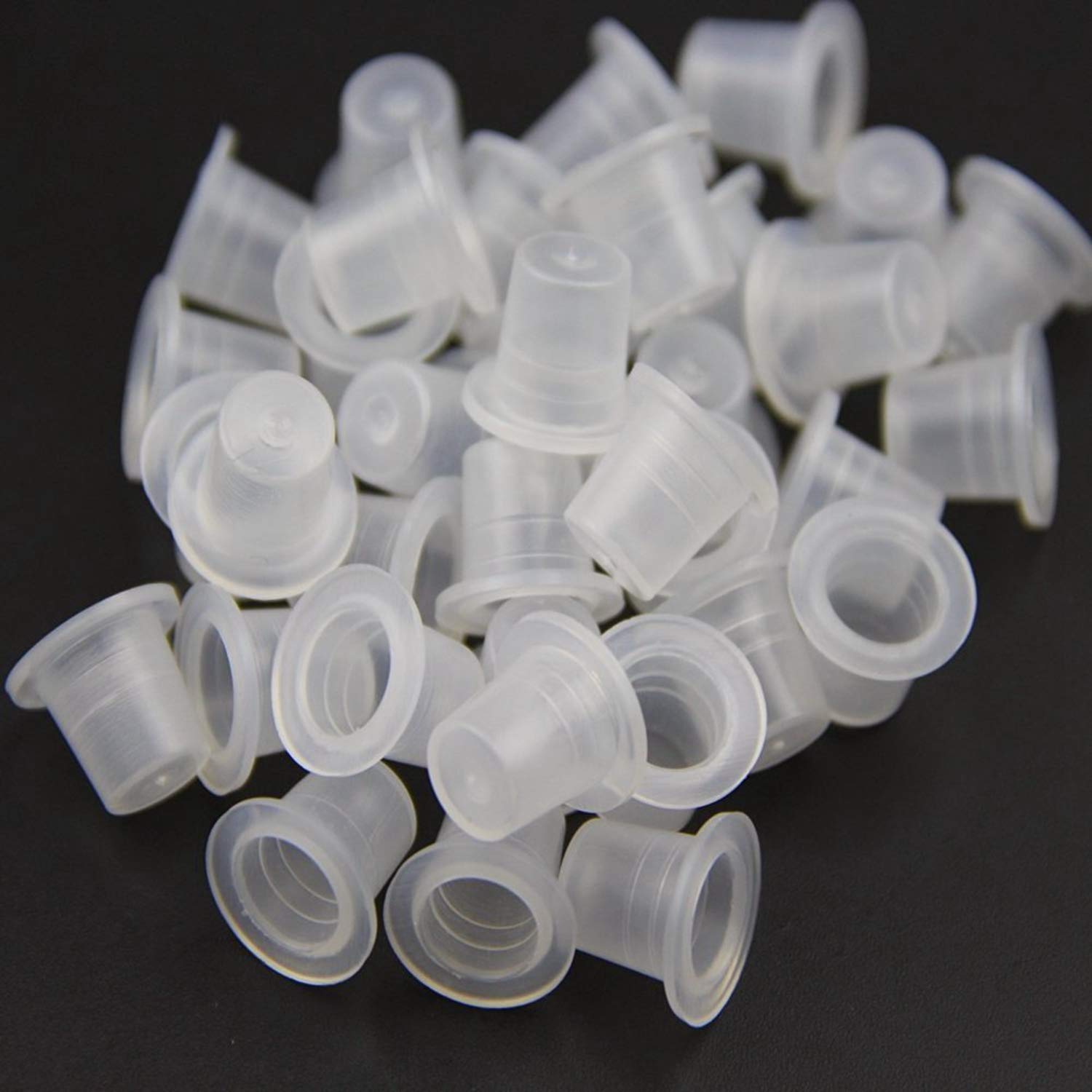 Disposable Tattoo Ink Caps 1000pcs - 9MM Small Ink Cups for Professional Tattoo Artists | Perfect for Tattoo Supplies, Studio Use & Hygiene Control