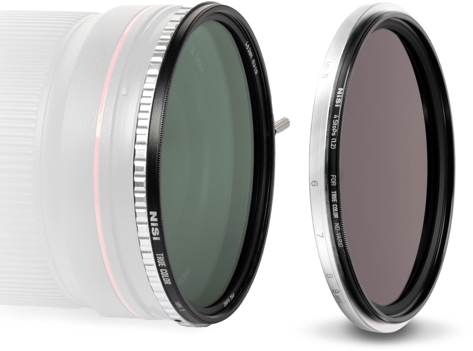 NiSi 67mm Swift True Color VND Kit (1.5 Stop VND & 4 Stop ND) - Professional Variable Neutral Density Filter for DSLR & Mirrorless Cameras - Perfect for Landscape, Portrait & Video Photography