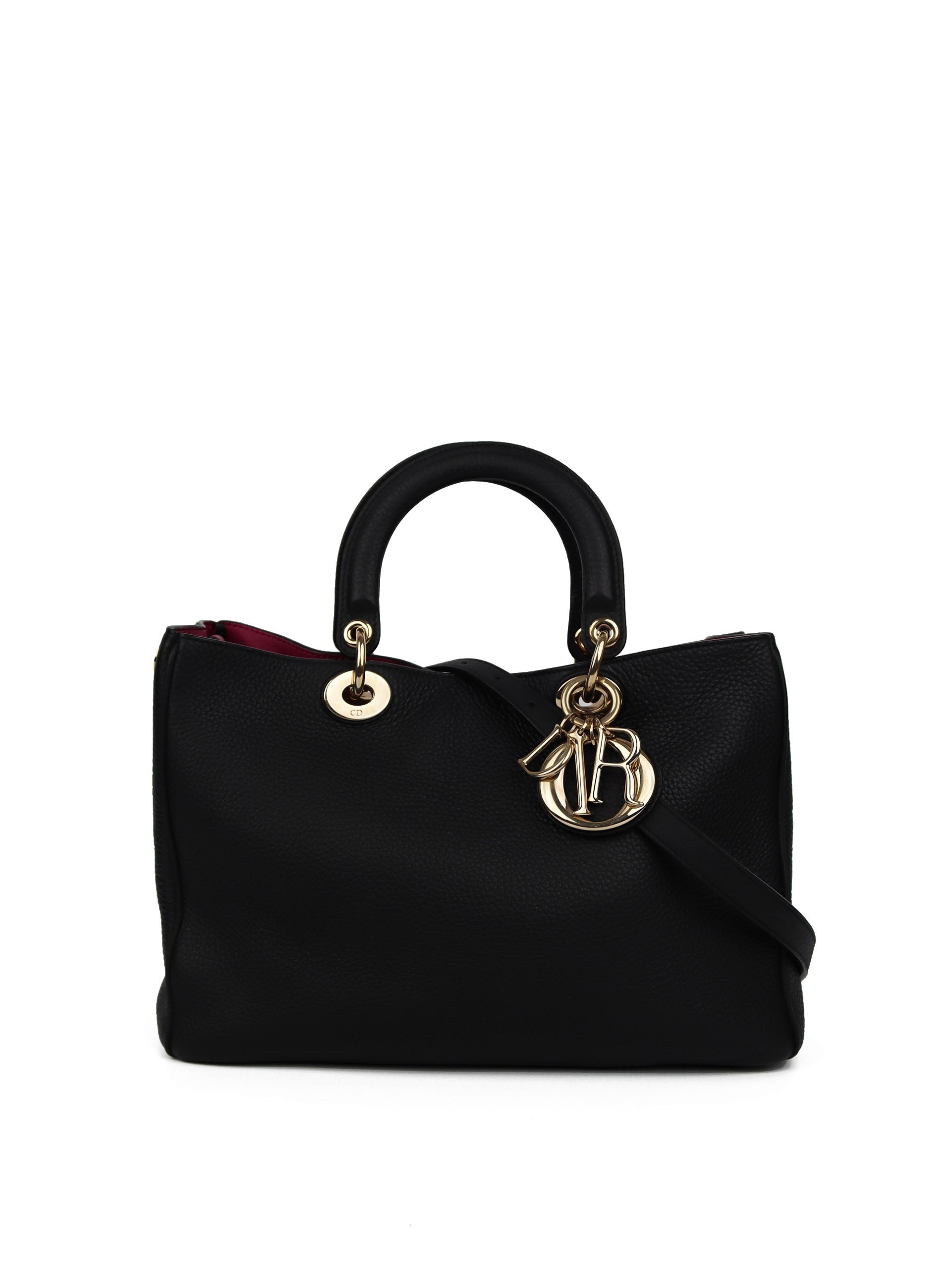 Dior Diorissimo Tote Bag for Women - Luxury Leather Handbag with Top Handle, Perfect for Work, Travel & Everyday Use