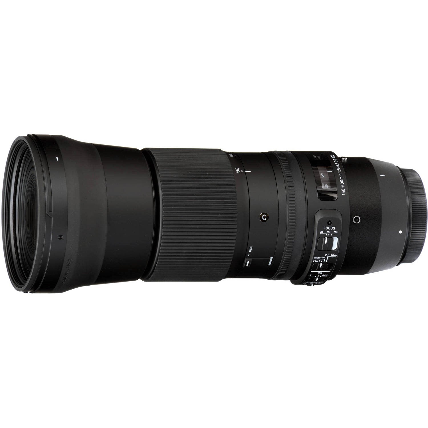 Sigma 150-600mm F5-6.3 DG OS HSM Contemporary Lens for Nikon/Canon/Sony - Telephoto Zoom Lens for Wildlife, Sports & Bird Photography