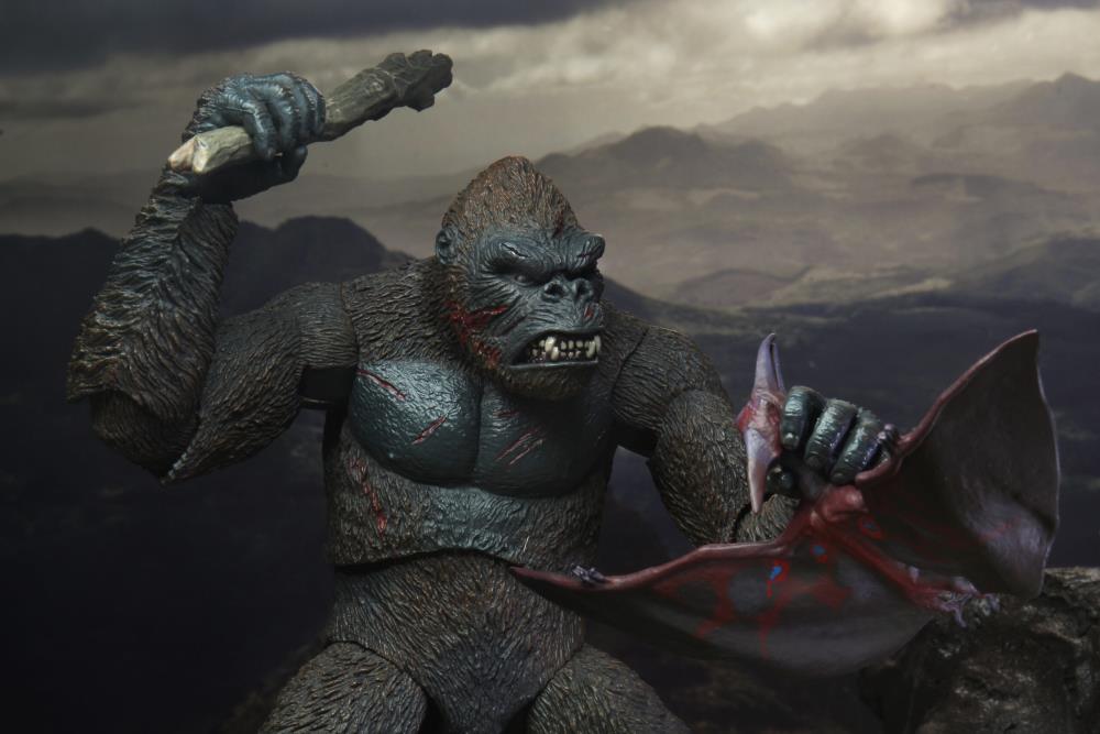 NECA King Kong (Skull Island) Action Figure - Collectible Movie Toy for Fans & Gift Idea - Perfect for Display, Cosplay, and Kong Themed Decor