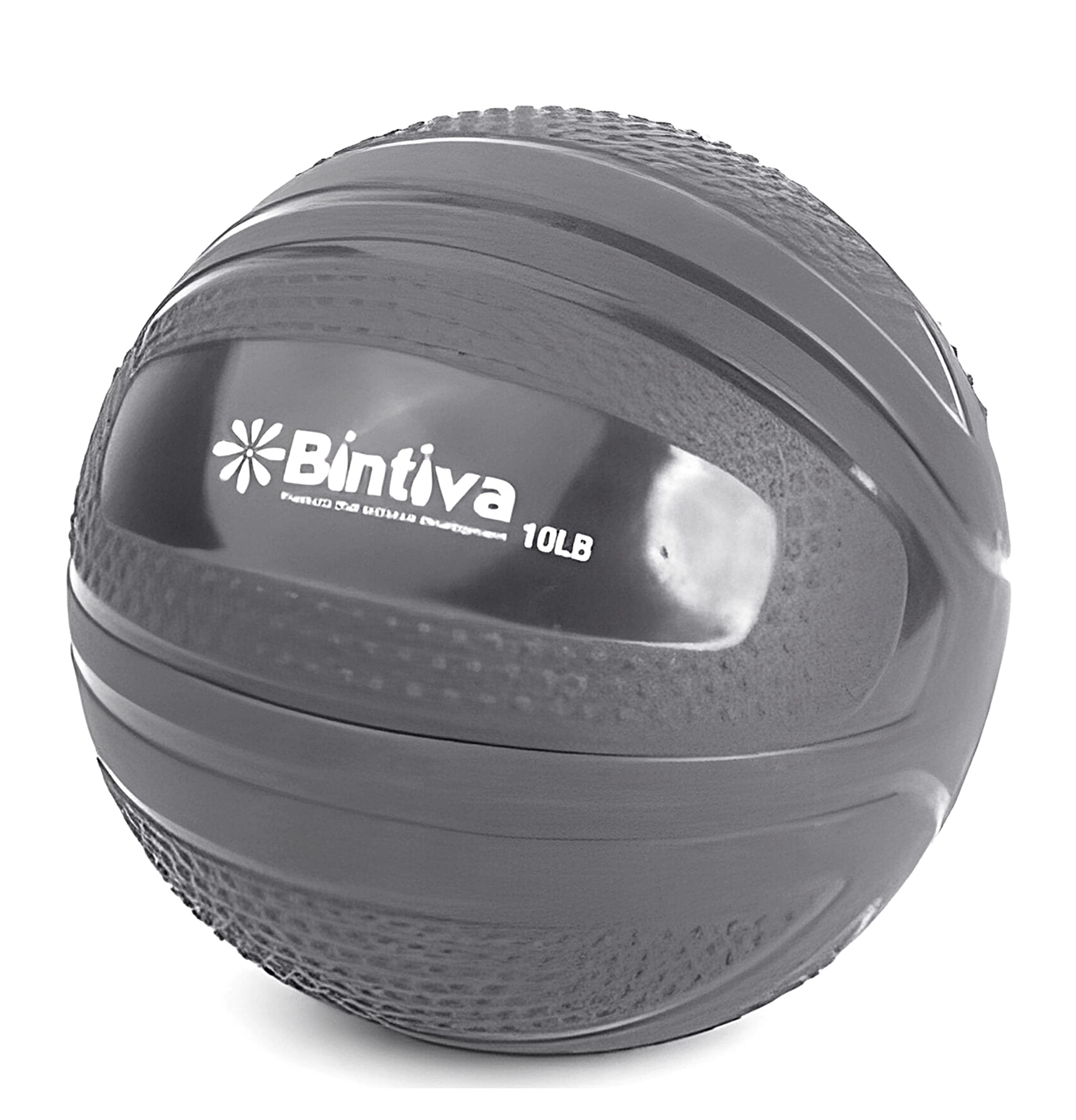 Bintiva Non-Bounce Slam Ball - Weighted Deadball for CrossFit, HIIT & Strength Training - Medicine Ball for Home Gym & Fitness Workouts - Perfect for Functional Training, Powerlifting & Core Exercises