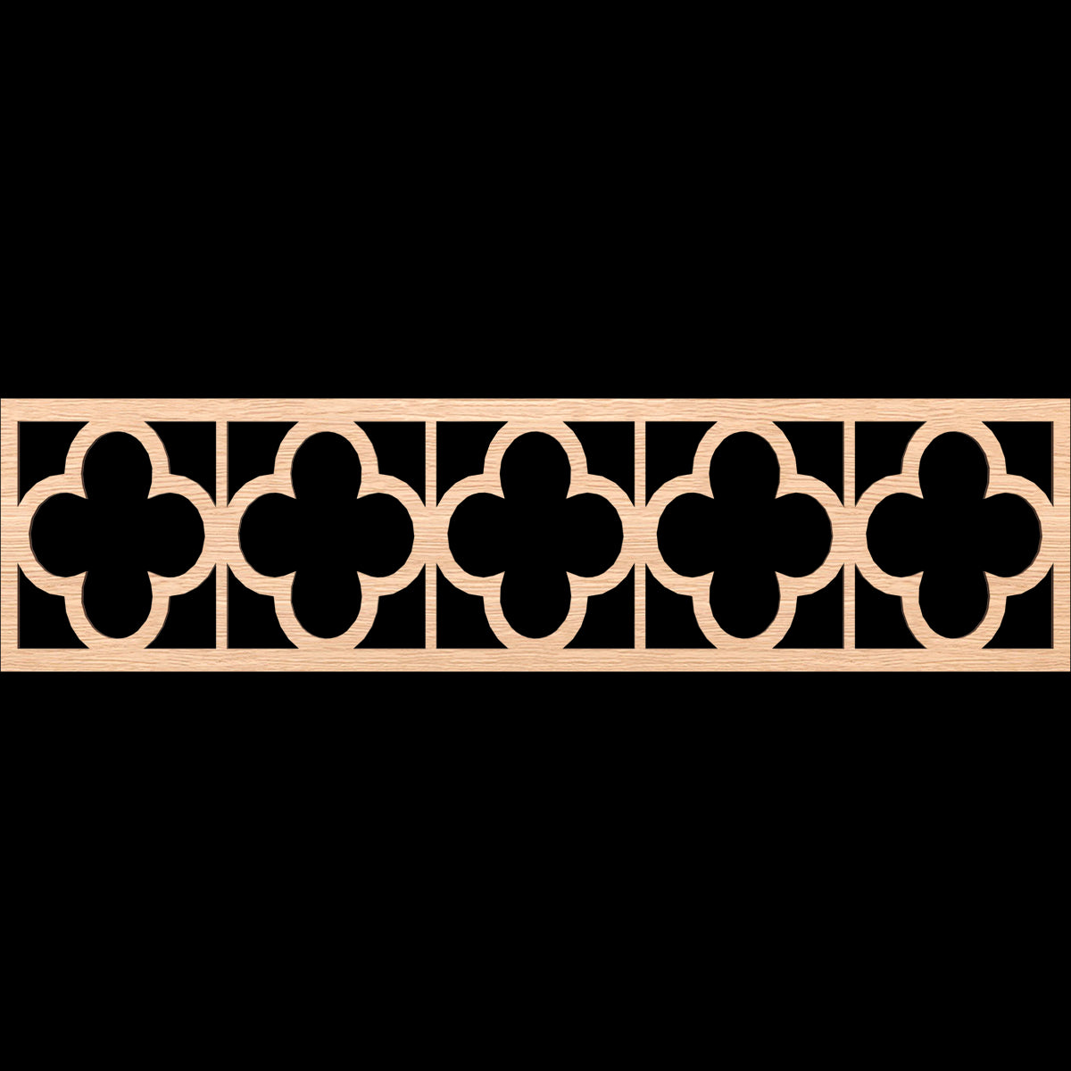 Woodall Fretwork Moulding - Decorative Wood Trim for Home & Furniture | Perfect for DIY Projects, Wall Decor, and Cabinet Accents
