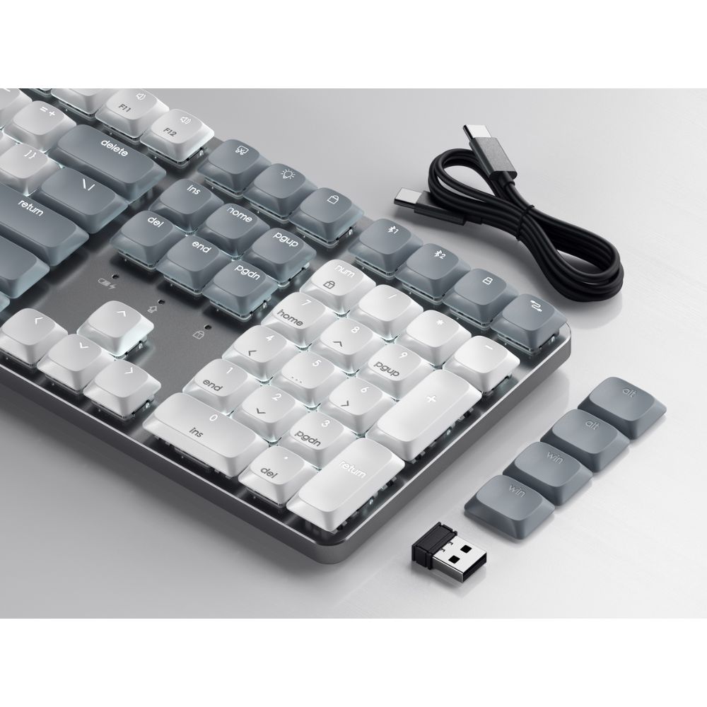 Satechi SM3 Ultra-Slim Wireless Bluetooth Mechanical Keyboard with Backlit - Perfect for Office, Gaming & Home Use