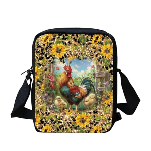 Sunflower Rooster Chickens