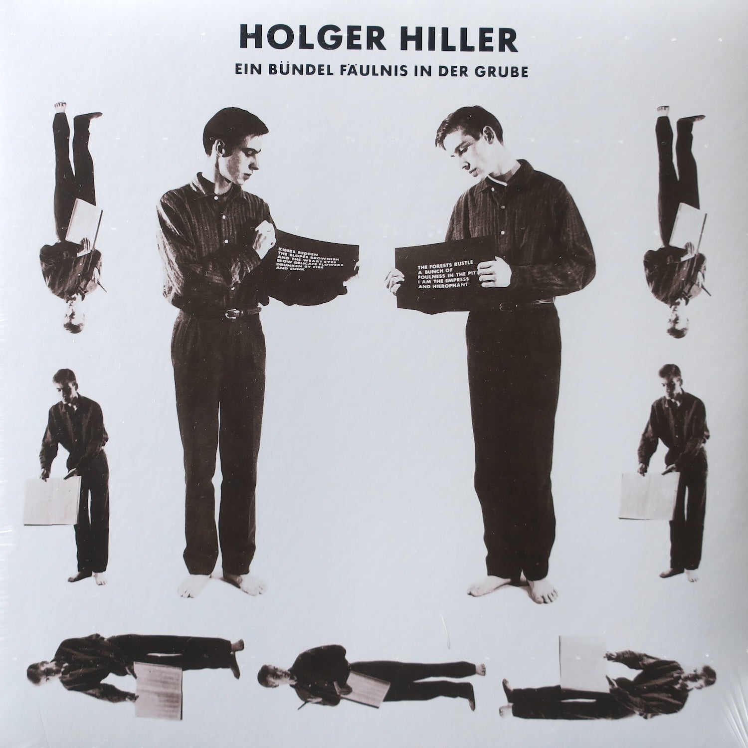 HOLGER HILLER 'Ein Bundel Faulnis in der Grube' Vinyl LP Record (1984 German Experimental New Wave Music) - Perfect for Vintage Music Collectors & Experimental Sound Enthusiasts