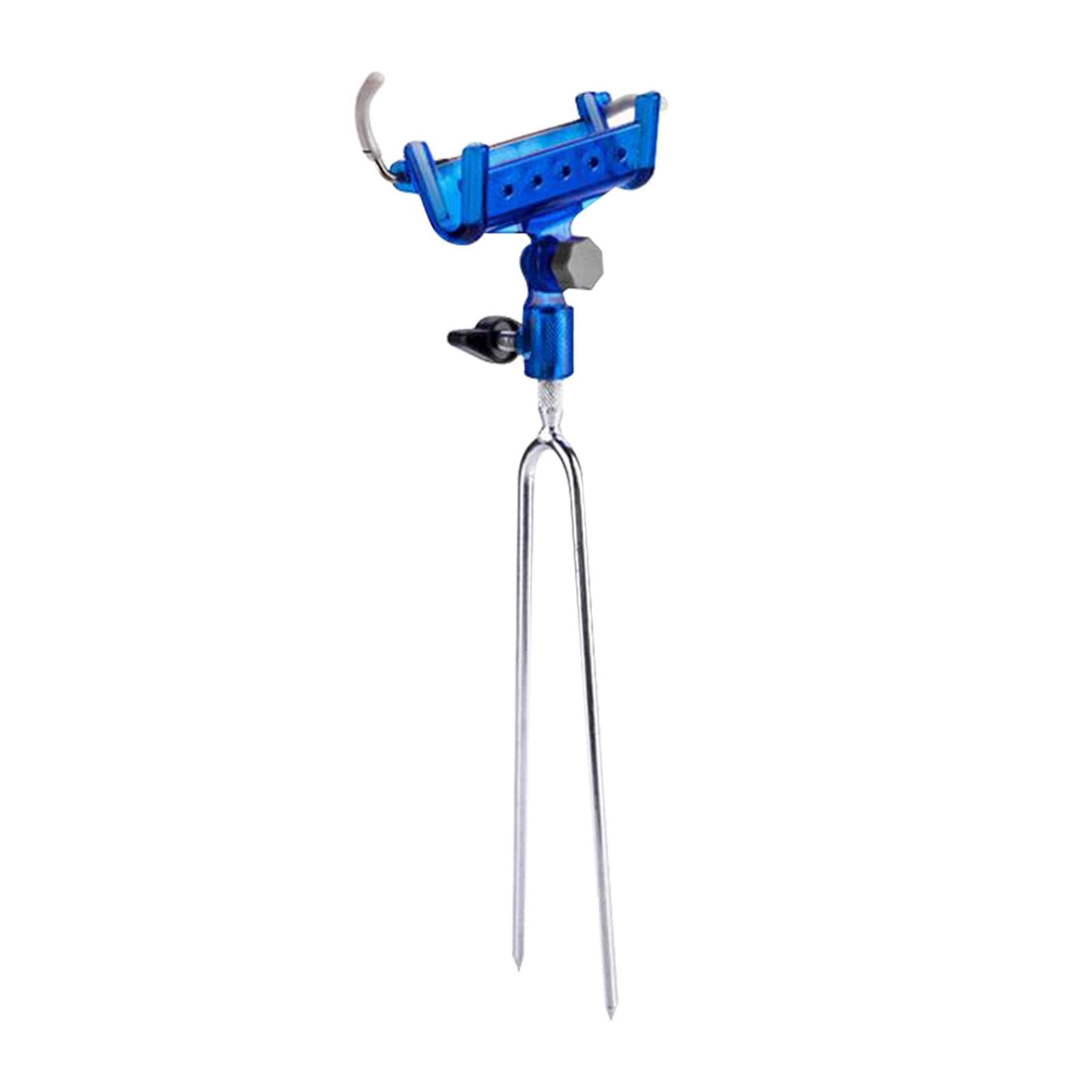 TOOYFUL Automatic Fishing Rod Holder - Adjustable Travel Stake Holder for Beach & Boat Fishing | Durable Fishing Tackle Accessories for Anglers | Perfect for Saltwater & Freshwater Fishing Trips