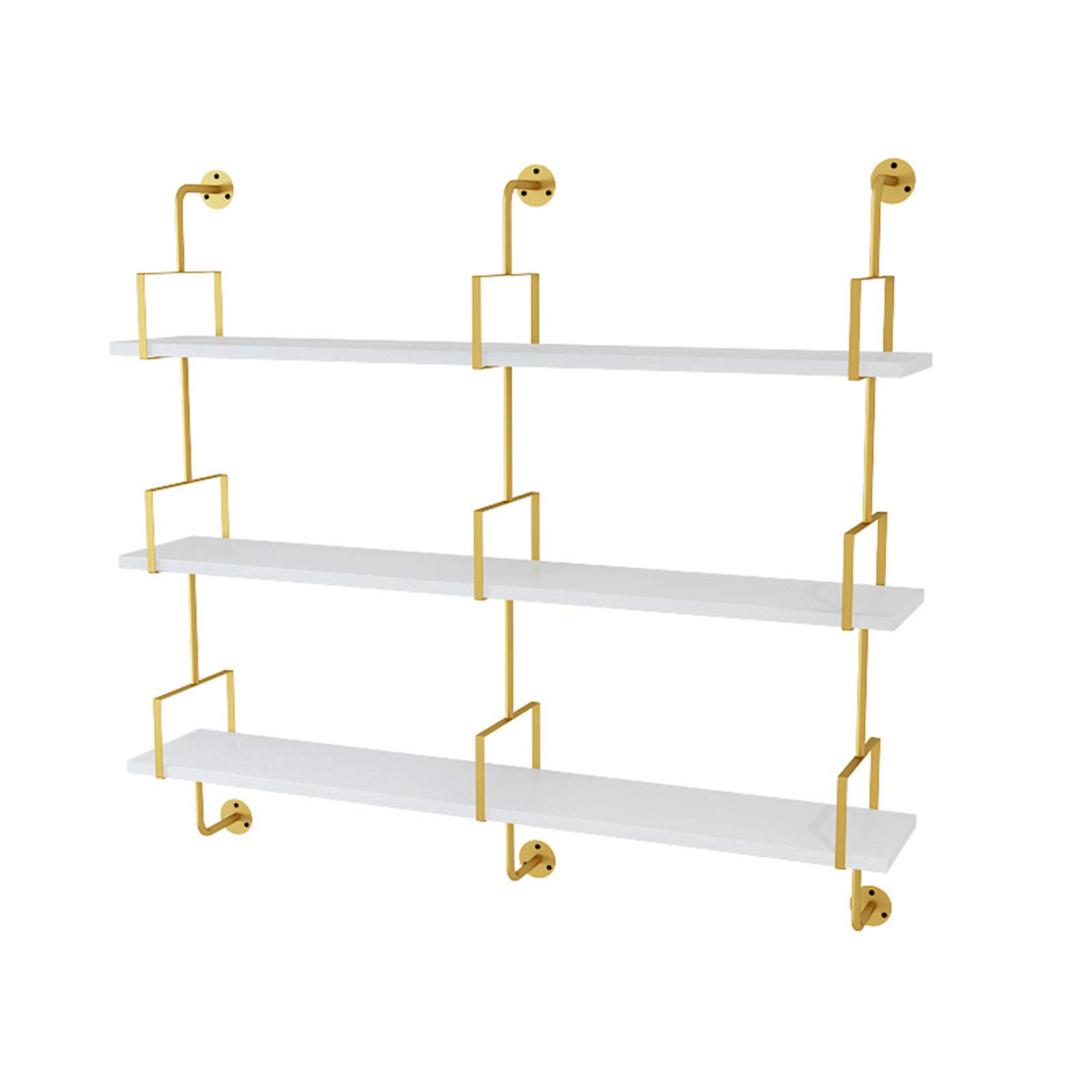 Modern Floating Shelves Wall Mounted - Large Decorative Display Shelves for Bedroom & Kitchen Storage | Space-Saving Home Organization for Books, Plants & Decor