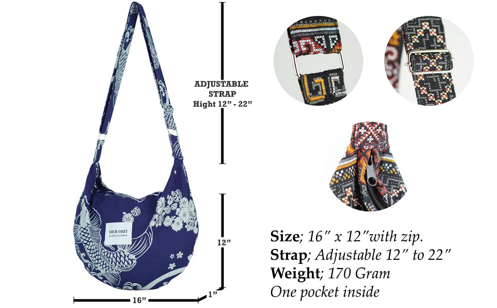 Stylish Women's Crossbody Sling Bag - Large Capacity Shoulder Bag with Top Zip, Handmade Hobo Purse for Shopping, Travel & Daily Use | Fashionable Messenger Handbag for Work & Outings