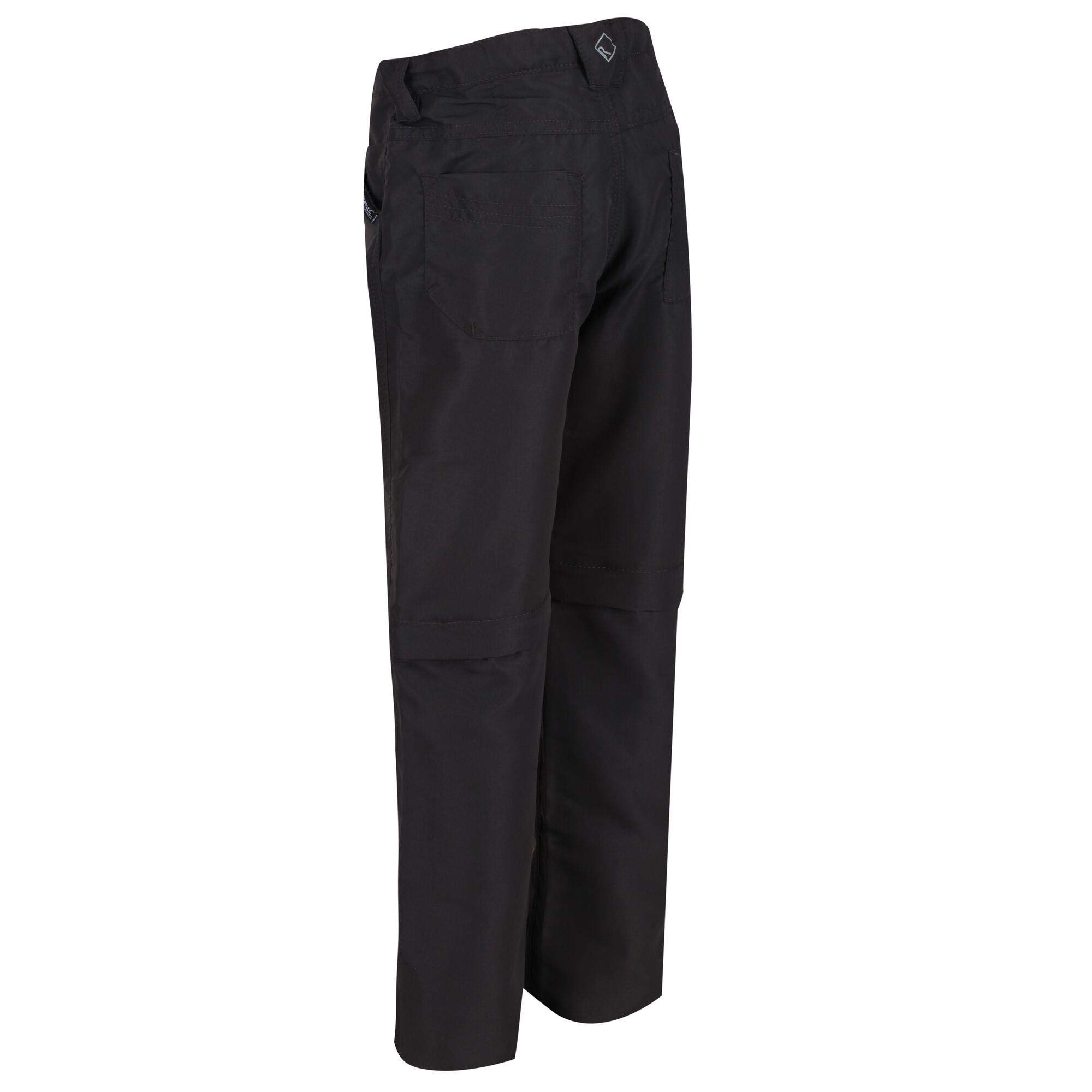 Regatta Kids Sorcer II Zip-Off Convertible Pants - Waterproof Hiking & Outdoor Adventure Pants for Boys & Girls