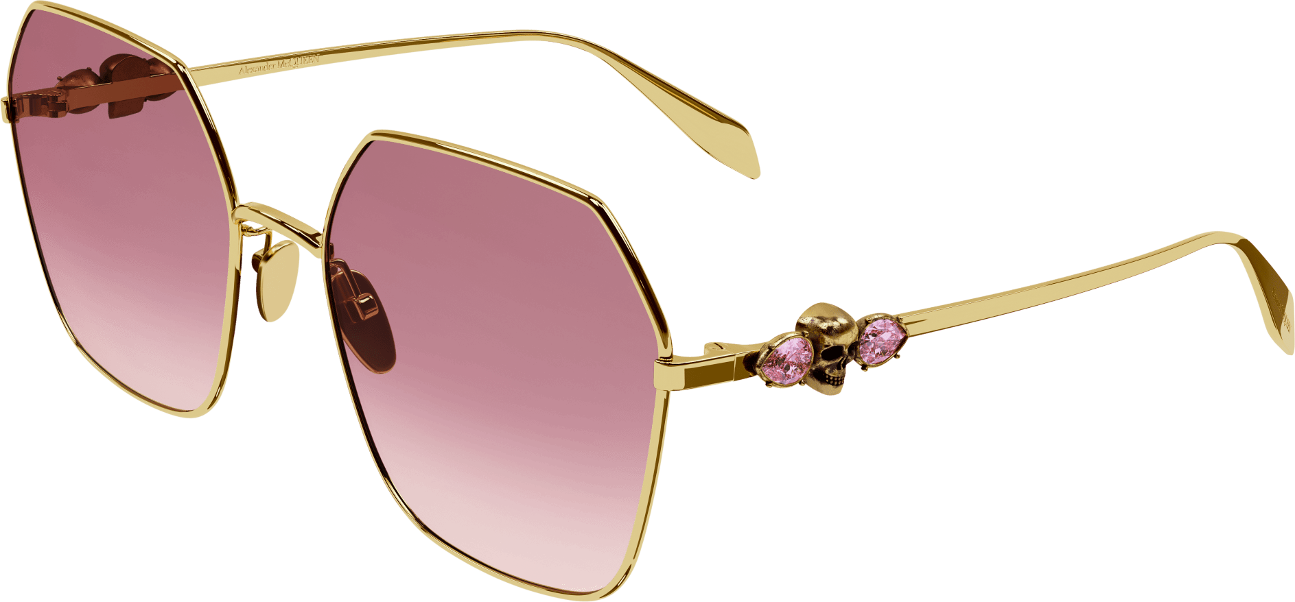 Alexander McQueen AM0325S Sunglasses - Luxury Designer Shades for Men & Women | Perfect for Outdoor Activities, Travel & Fashion Statements