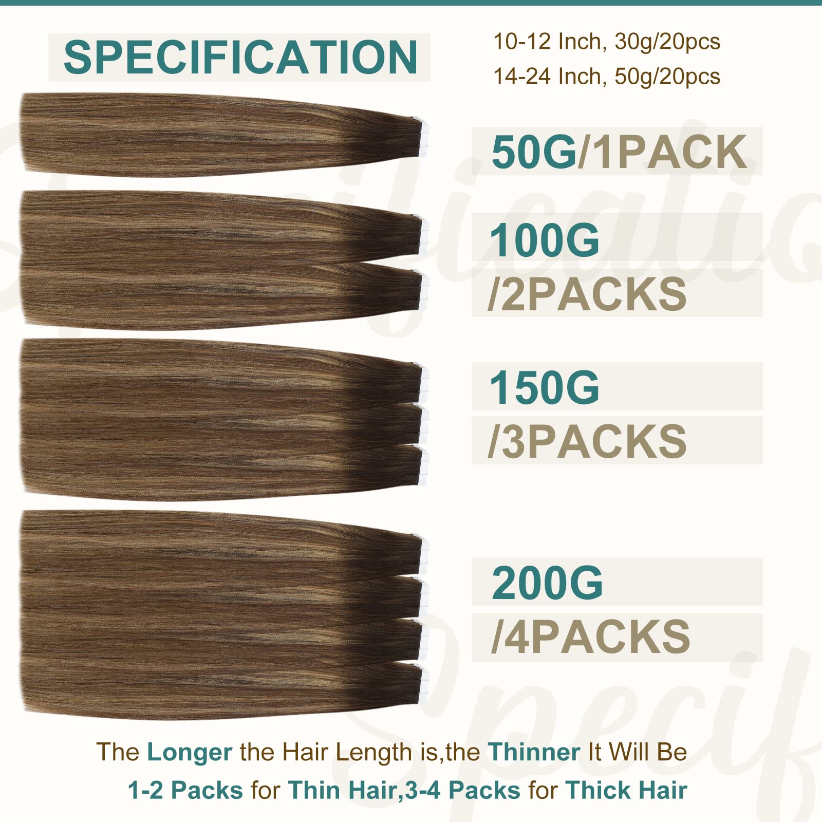 Premium Tape in Hair Extensions 100% Human Hair - Seamless Blending for Length & Volume | Perfect for Weddings, Parties & Everyday Styling