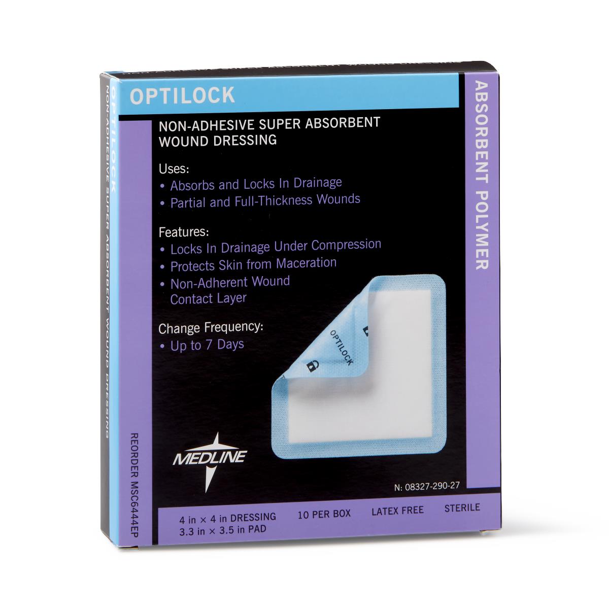 OptiLock Non-Adhesive Wound Dressings - Breathable & Secure for Cuts, Scrapes, and Post-Surgical Care