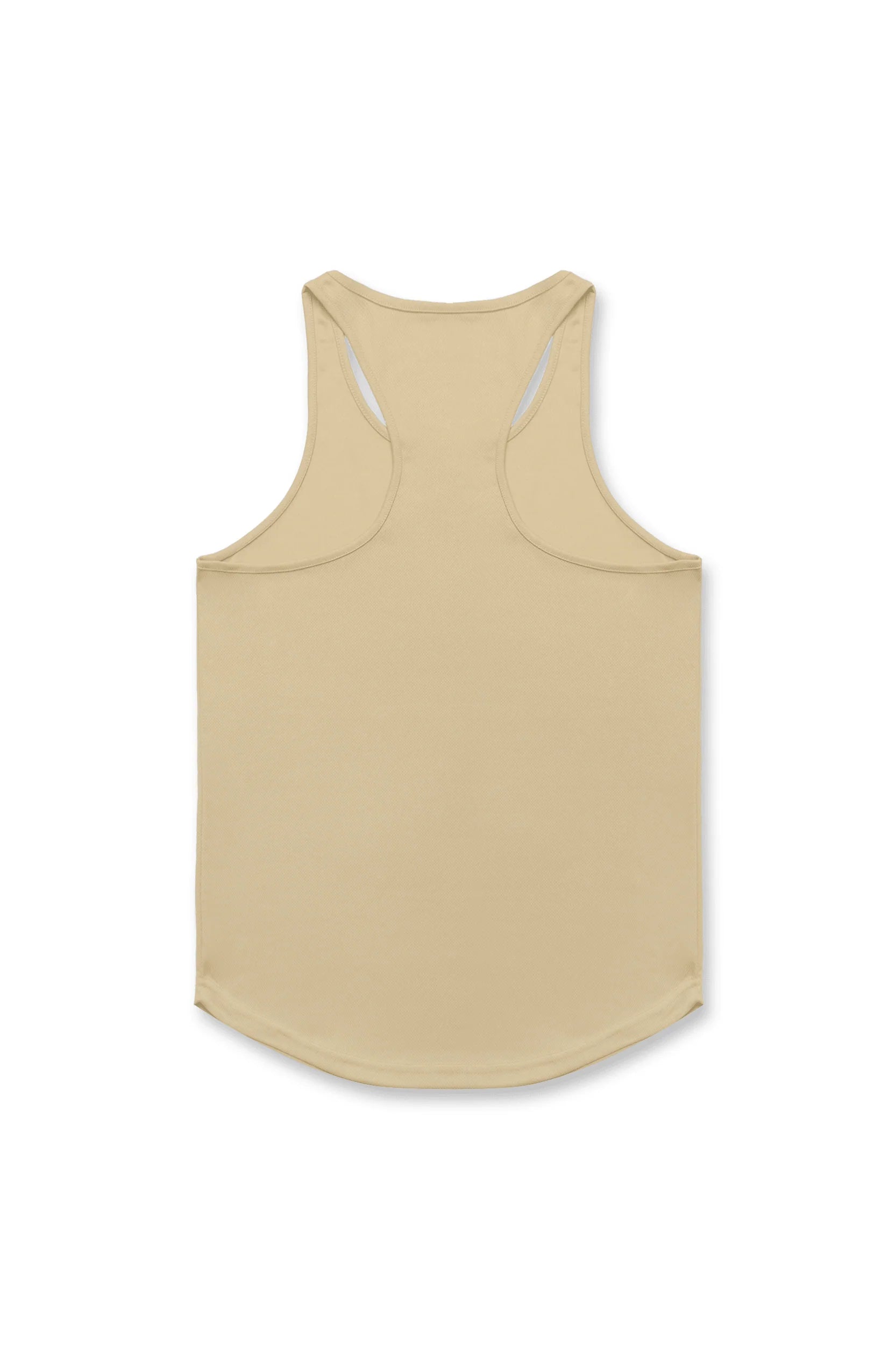 Jed North Microfiber Dri-Fit Tank Top - Khaki Beige | Moisture-Wicking Athletic Shirt for Workouts & Casual Wear