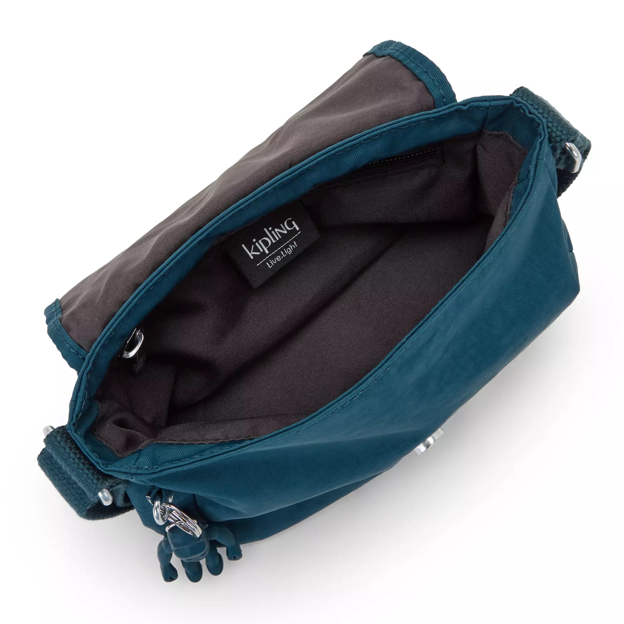 Kipling Sabian Crossbody Mini Bag - Lightweight & Stylish Purse for Women, Cosmic Emerald Green, Perfect for Travel, Shopping & Everyday Use