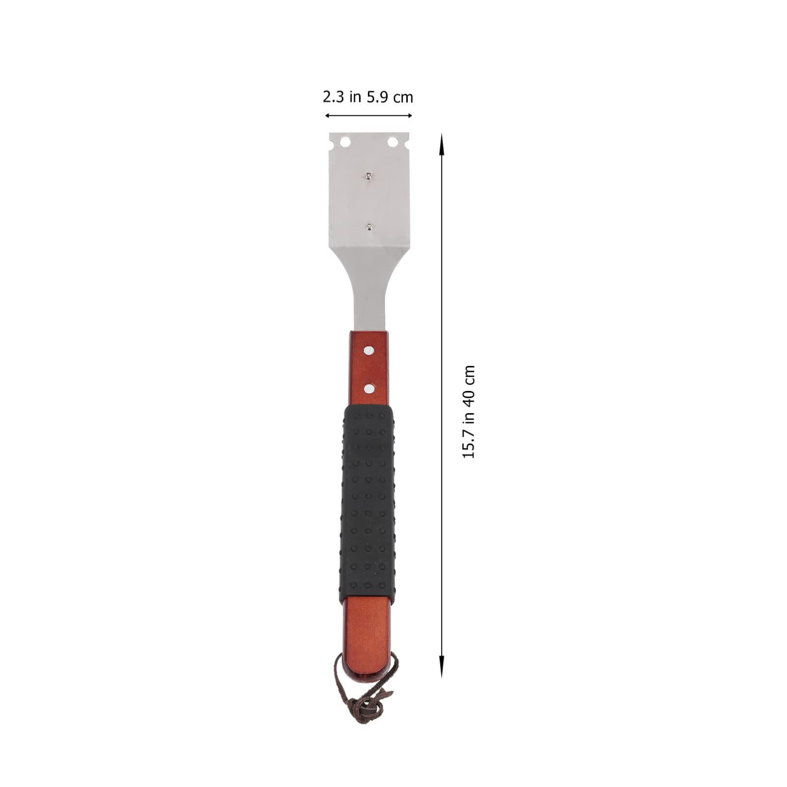 **Hemoton BBQ Grill Cleaning Brush - Heat-Resistant Wood Handle, Anti-Scald Barbecue Brush for Outdoor Grilling - Perfect for Gas, Charcoal, and Electric Grills**    *(Use Case: Ideal for backyard BBQs, camping trips, tailgating, and patio cookouts – keeps your grill clean and safe for delicious meals!)*