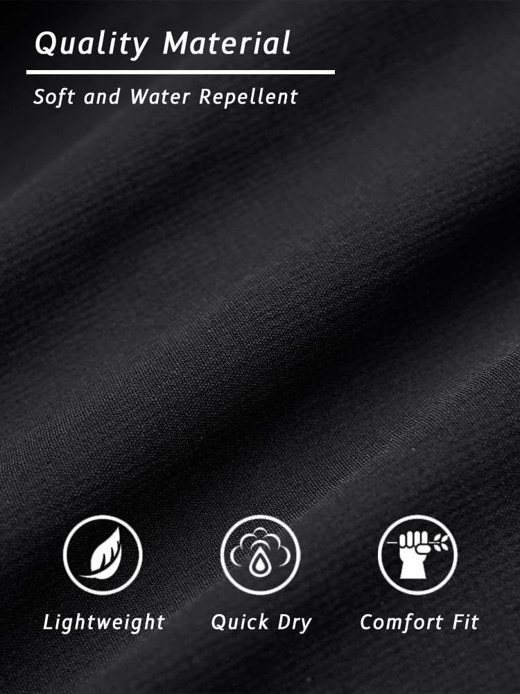 TACVASEN Men's Cargo Pants - 5 Pocket Water Resistant Quick Dry Lightweight Stretch Ripstop Pants for Hiking, Work, Travel & Outdoor Adventures