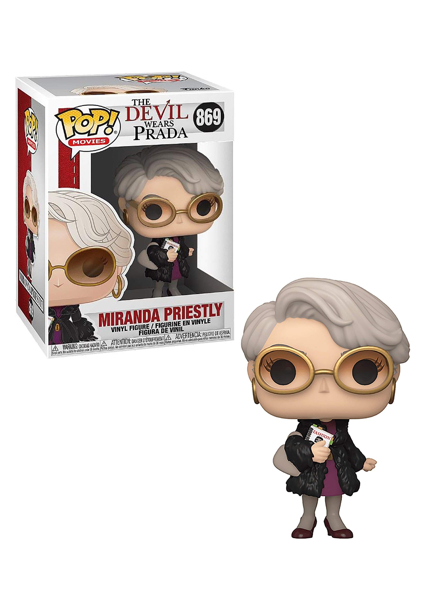 Funko Pop! Movies: The Devil Wears Prada - Miranda Priestly Collectible Vinyl Figure | Perfect for Office Decor, Movie Fans & Pop Culture Collectors